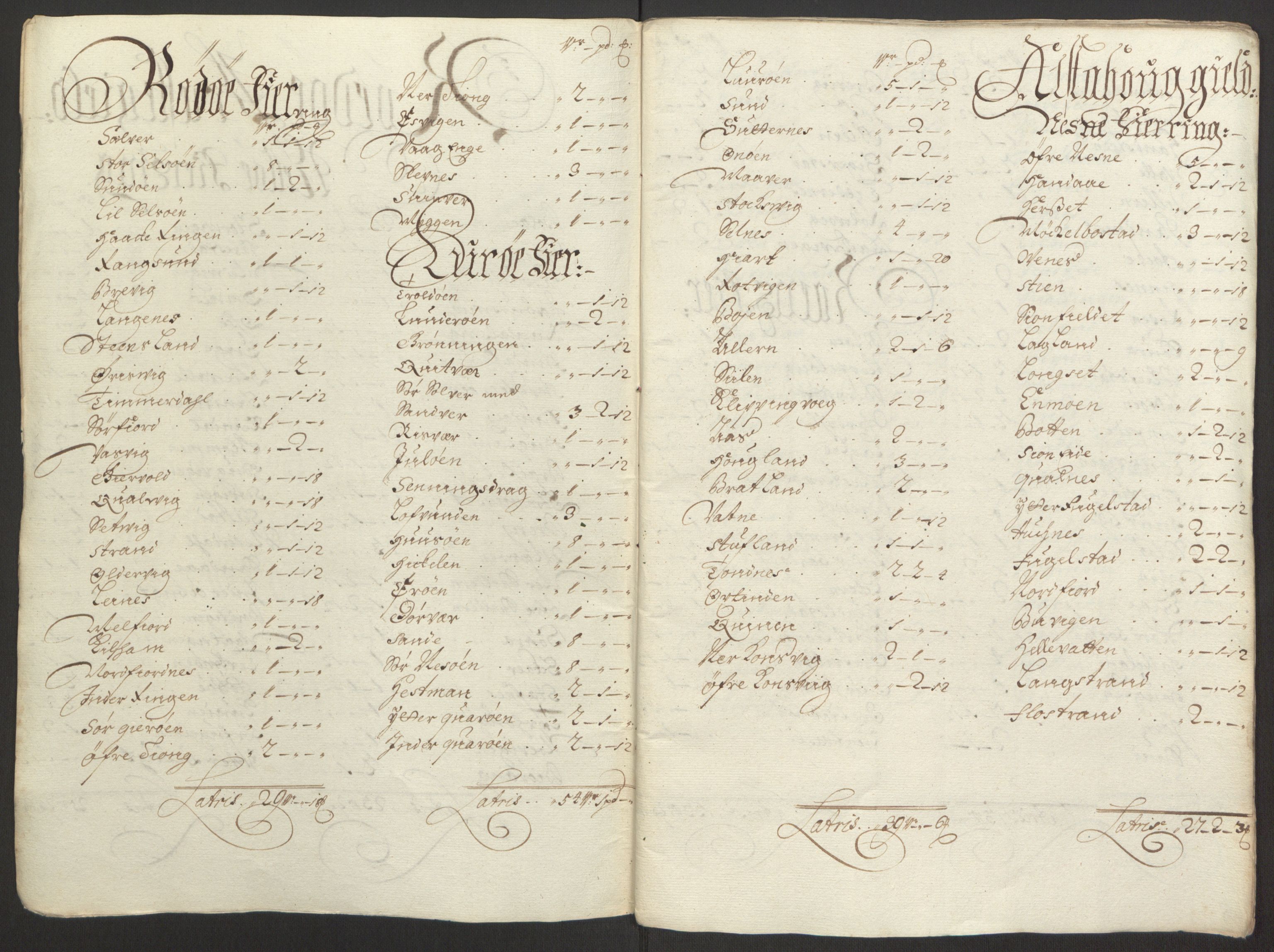 Rentekammeret inntil 1814, Reviderte regnskaper, Fogderegnskap, RA/EA-4092/R65/L4505: Fogderegnskap Helgeland, 1693-1696, s. 479