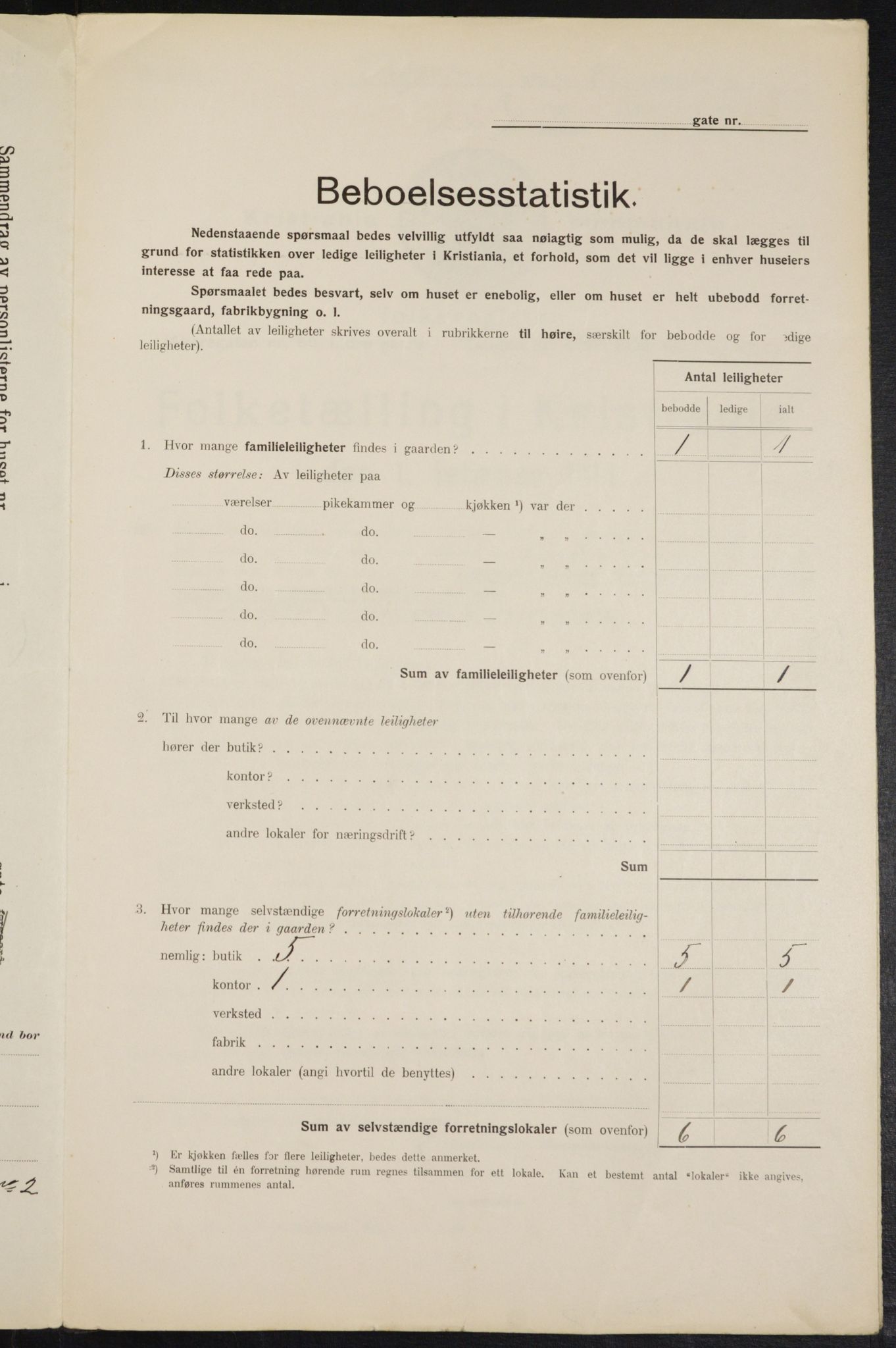 OBA, Kommunal folketelling 1.2.1914 for Kristiania, 1914, s. 114741