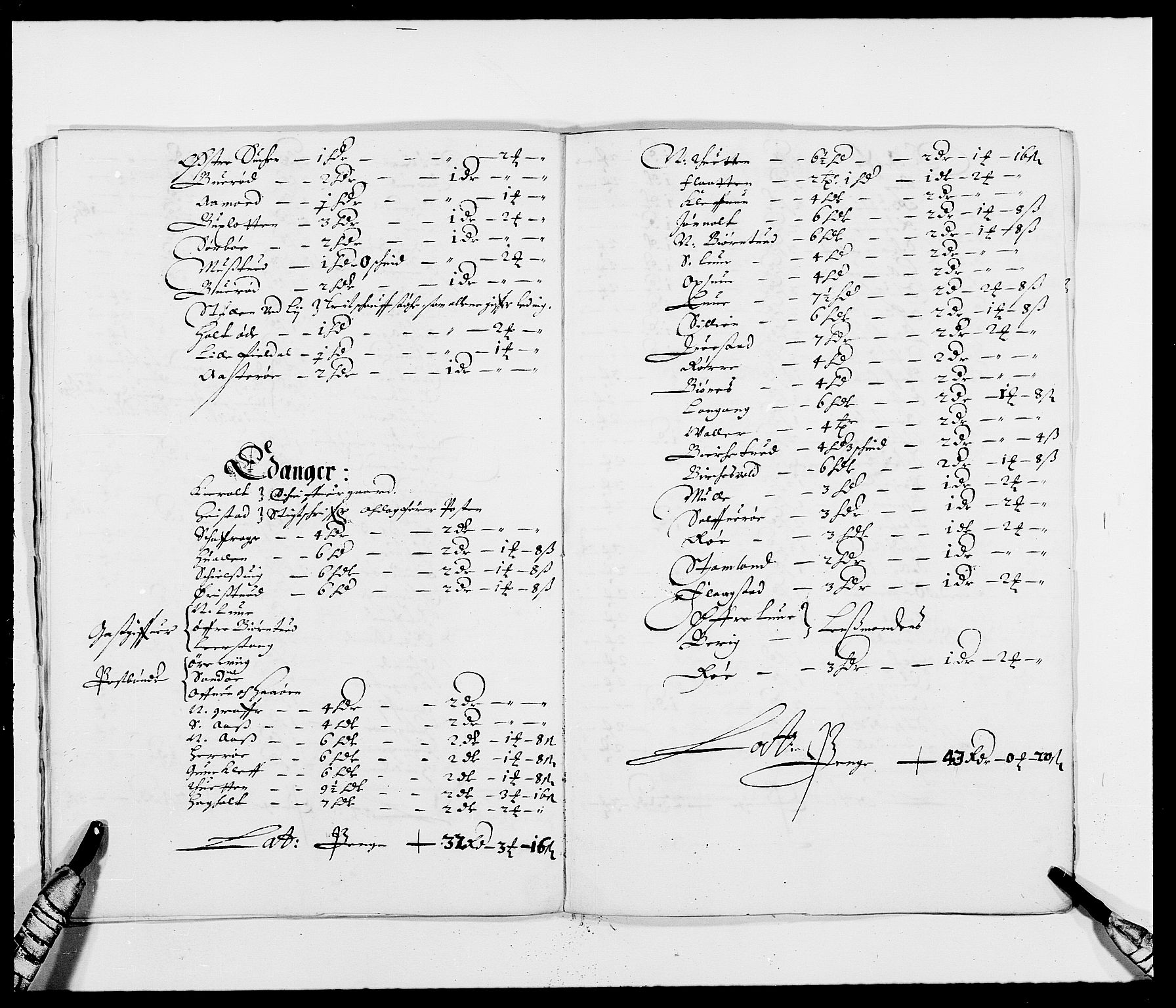 Rentekammeret inntil 1814, Reviderte regnskaper, Fogderegnskap, AV/RA-EA-4092/R34/L2037: Fogderegnskap Bamble, 1662-1669, s. 242