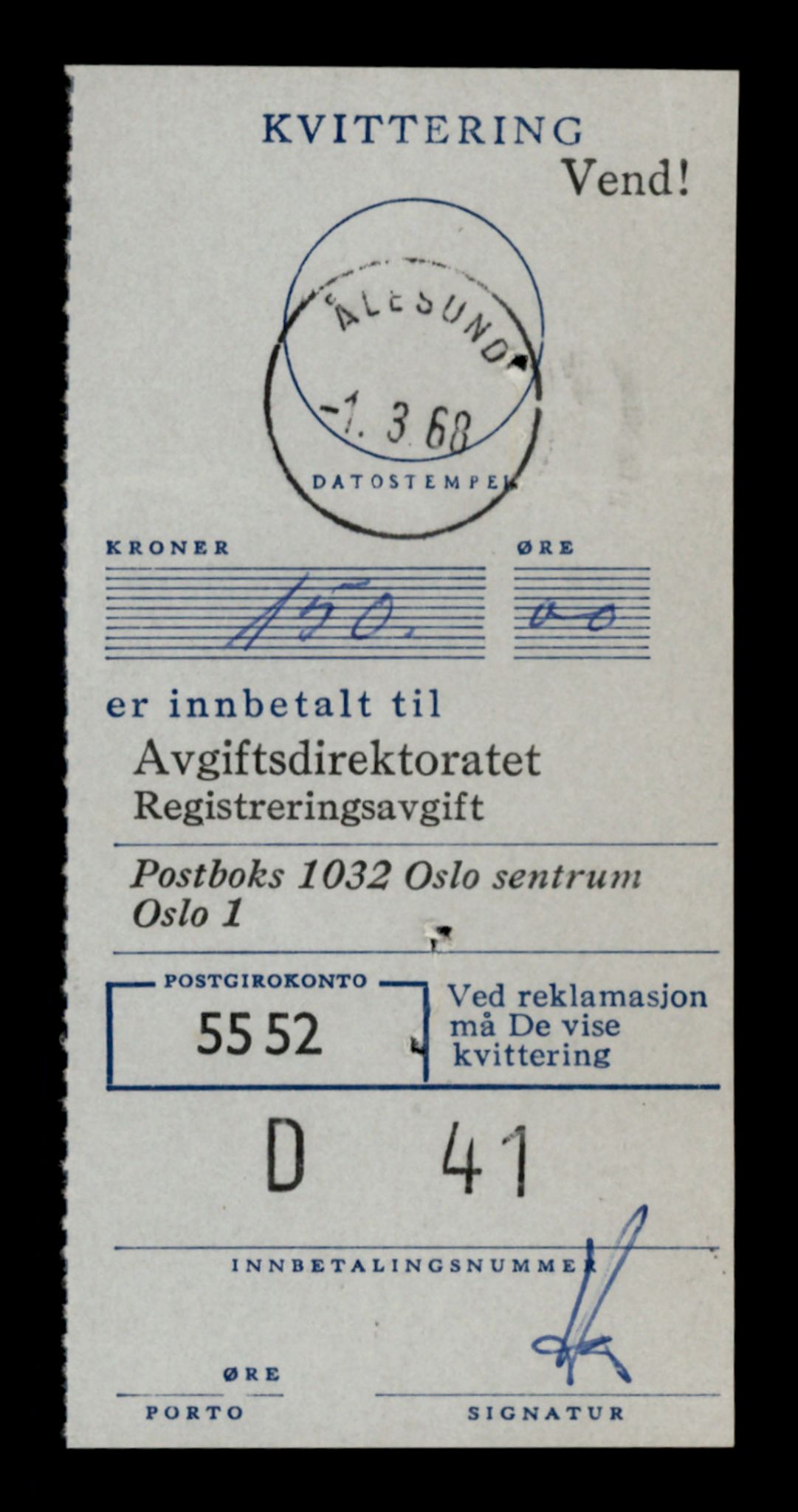 Møre og Romsdal vegkontor - Ålesund trafikkstasjon, AV/SAT-A-4099/F/Fe/L0039: Registreringskort for kjøretøy T 13361 - T 13530, 1927-1998, s. 1053