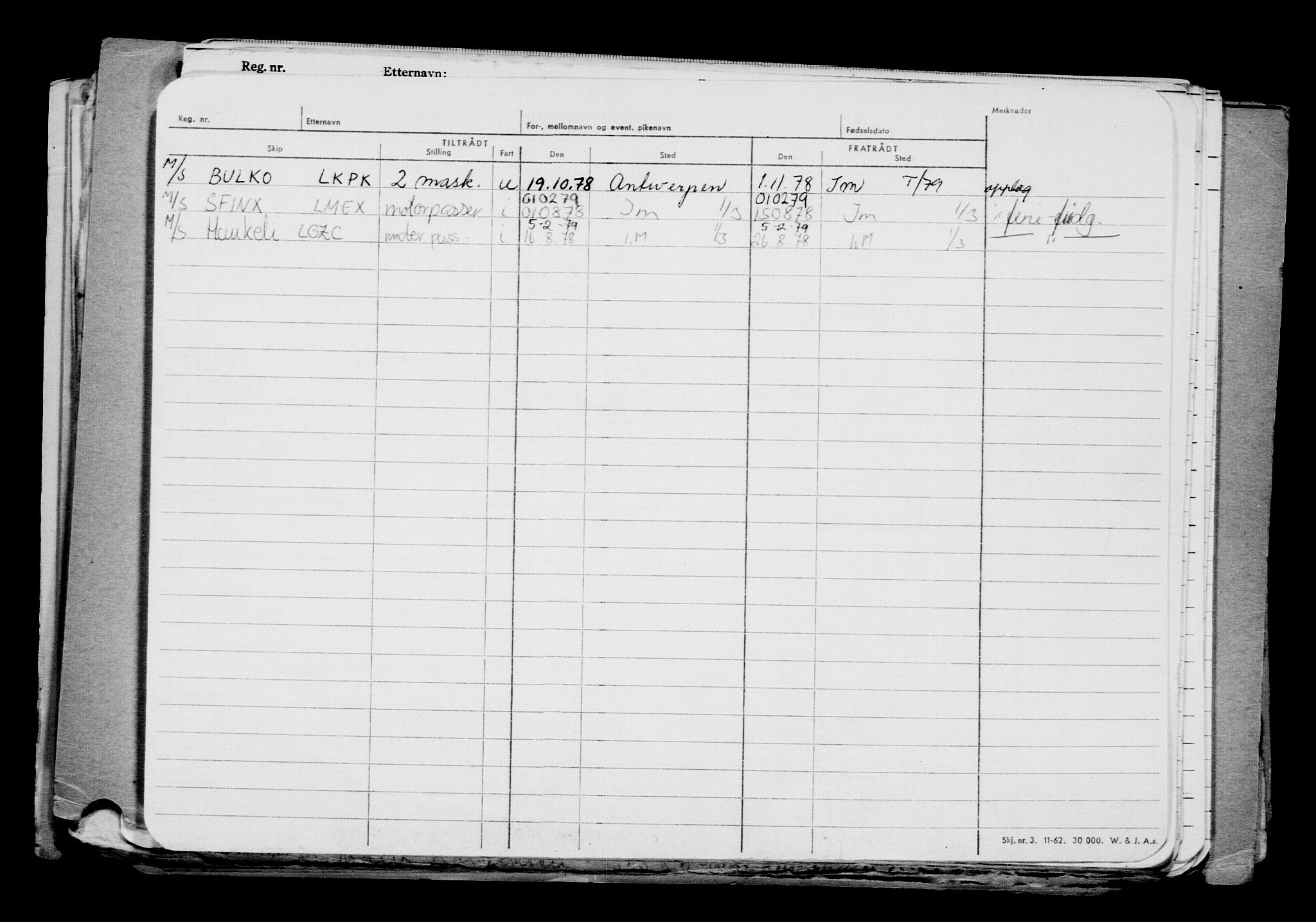 Direktoratet for sjømenn, AV/RA-S-3545/G/Gb/L0221: Hovedkort, 1923, s. 506