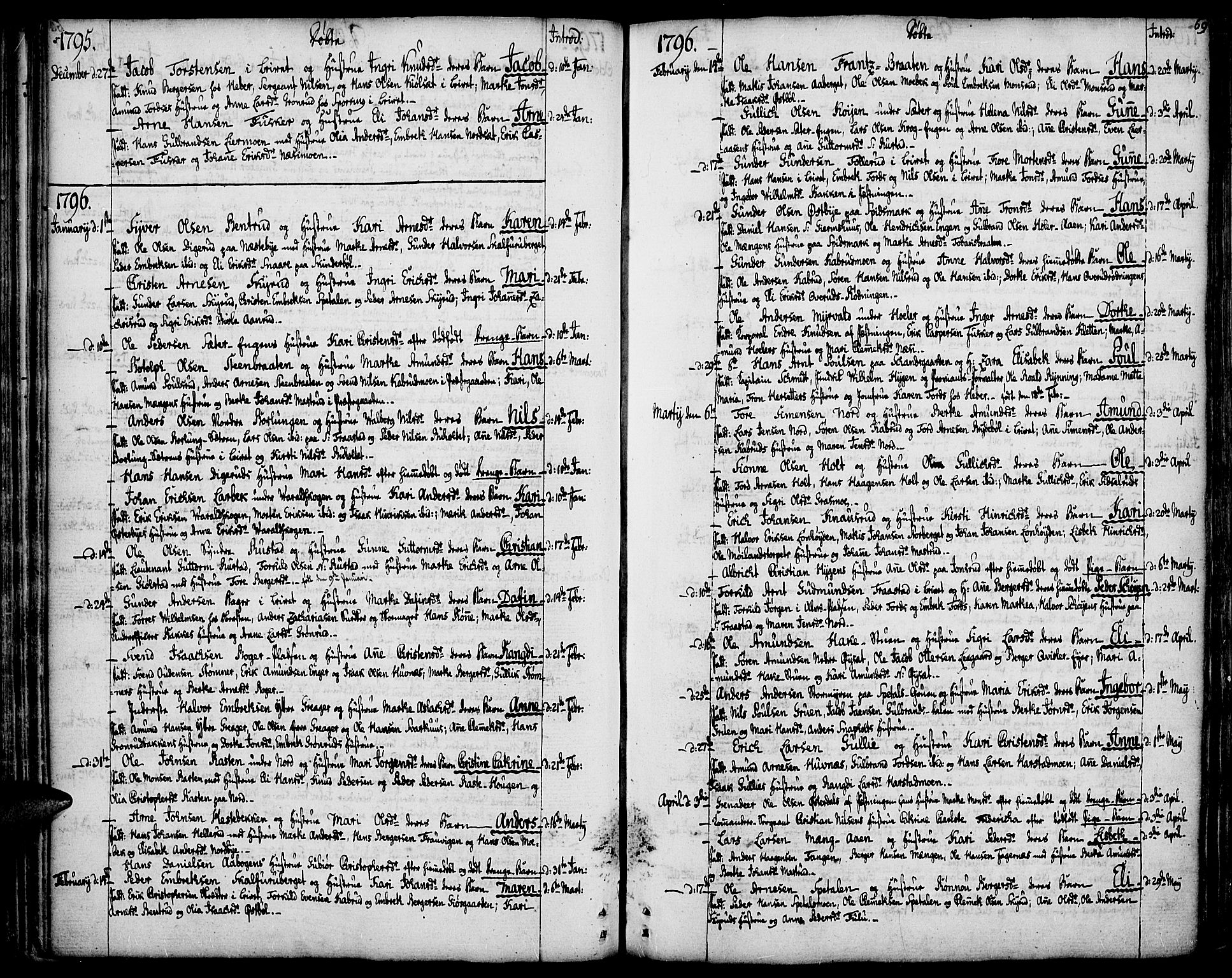 Vinger prestekontor, AV/SAH-PREST-024/H/Ha/Haa/L0005: Ministerialbok nr. 5, 1772-1813, s. 69