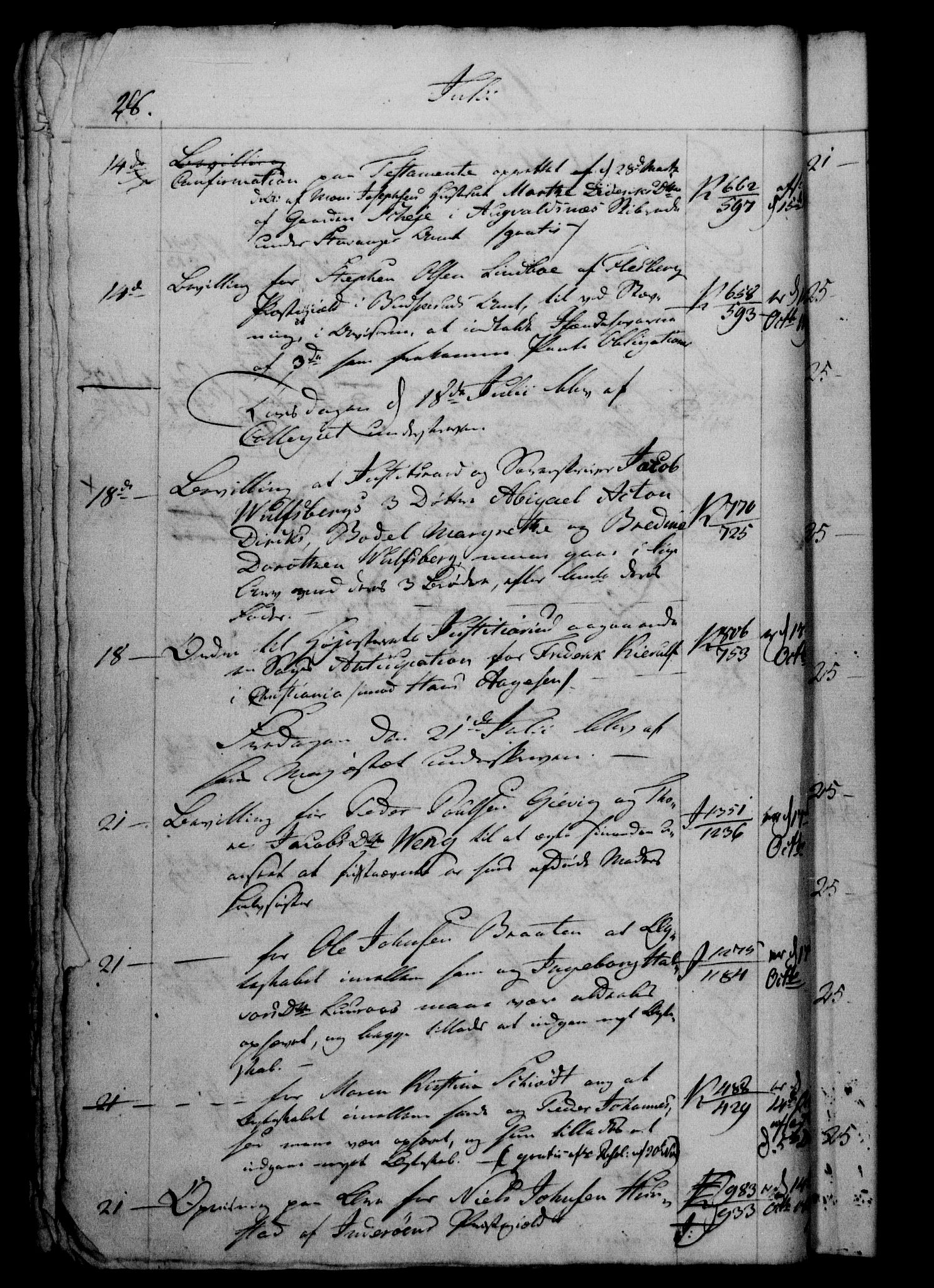 Danske Kanselli 1800-1814, AV/RA-EA-3024/H/Hf/Hfb/Hfbc/L0010: Underskrivelsesbok m. register, 1809, s. 28