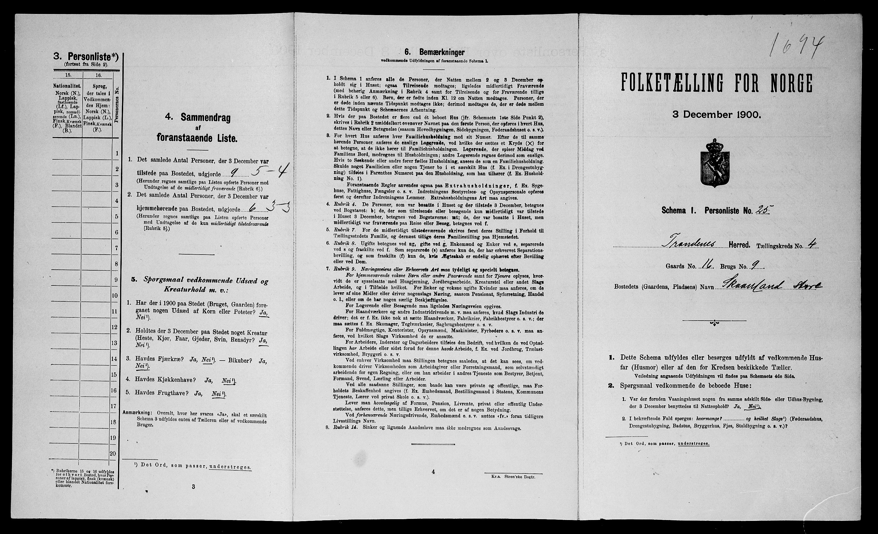 SATØ, Folketelling 1900 for 1914 Trondenes herred, 1900, s. 466