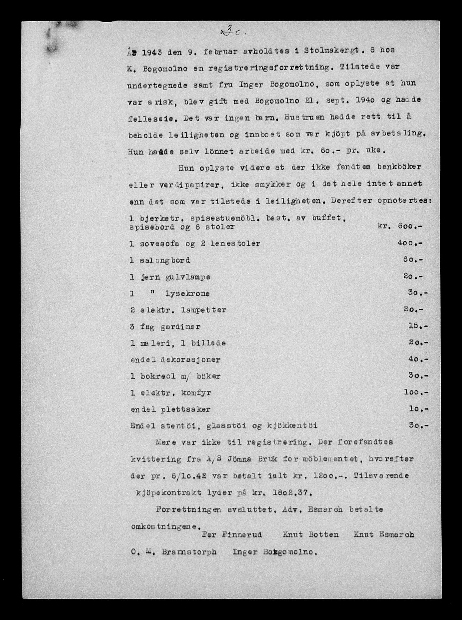 Justisdepartementet, Tilbakeføringskontoret for inndratte formuer, AV/RA-S-1564/H/Hc/Hcc/L0927: --, 1945-1947, s. 315
