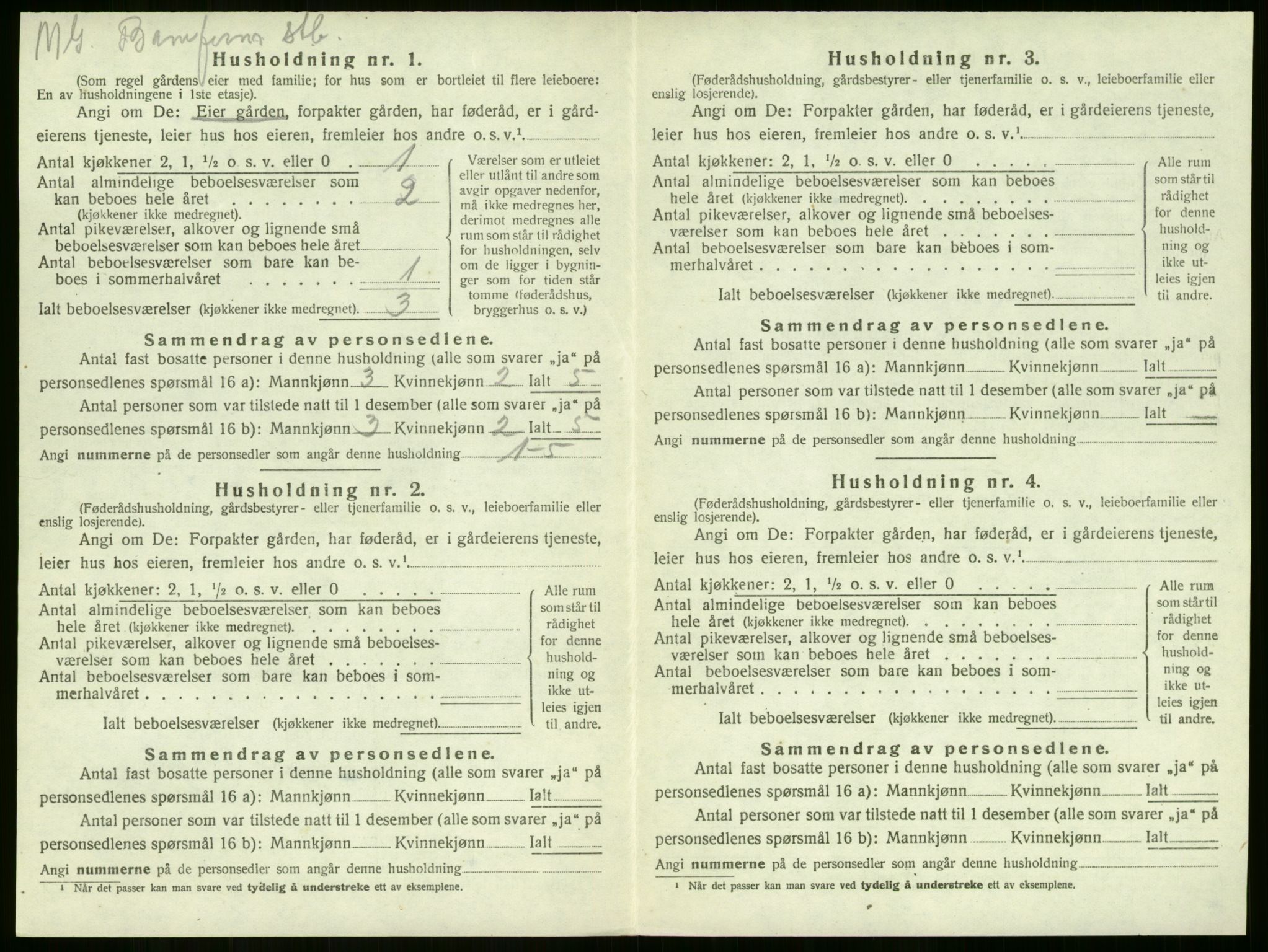 SAKO, Folketelling 1920 for 0724 Sandeherred herred, 1920, s. 1574