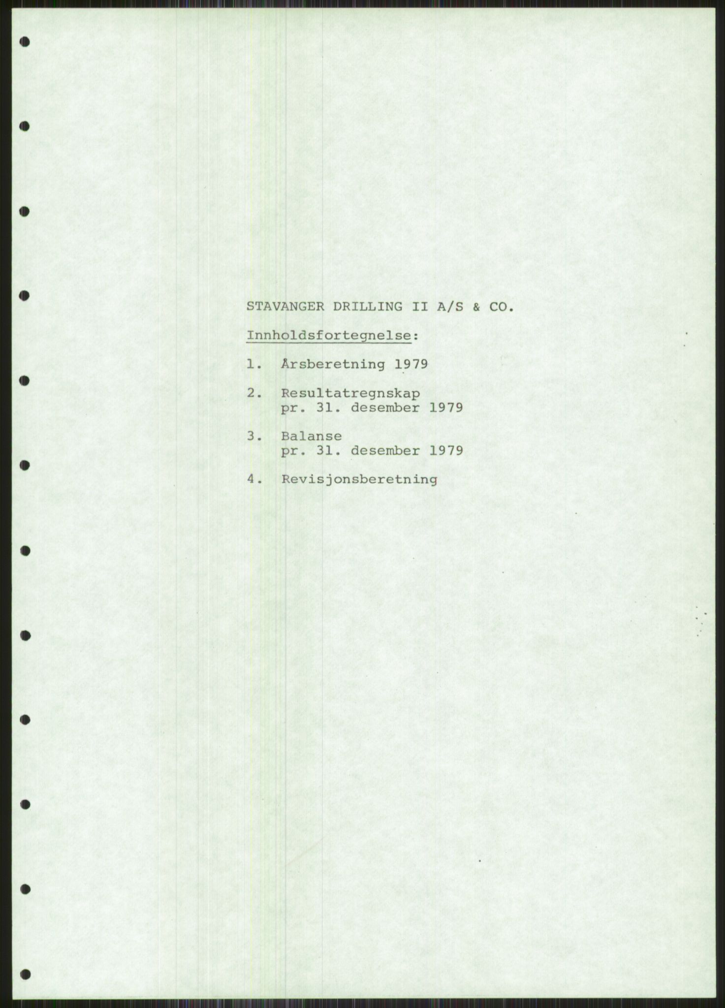 Pa 1503 - Stavanger Drilling AS, AV/SAST-A-101906/A/Ac/L0002: Årsberetninger, 1979-1982, s. 3