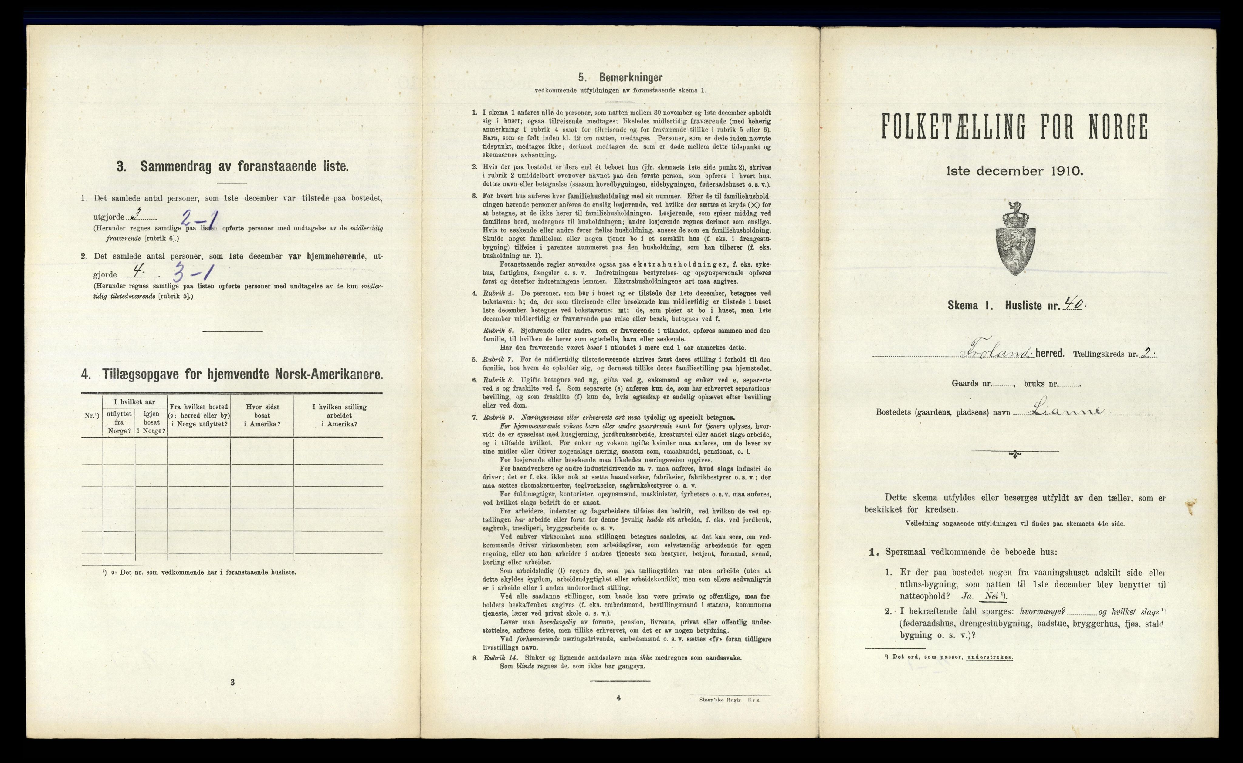 RA, Folketelling 1910 for 0919 Froland herred, 1910, s. 168