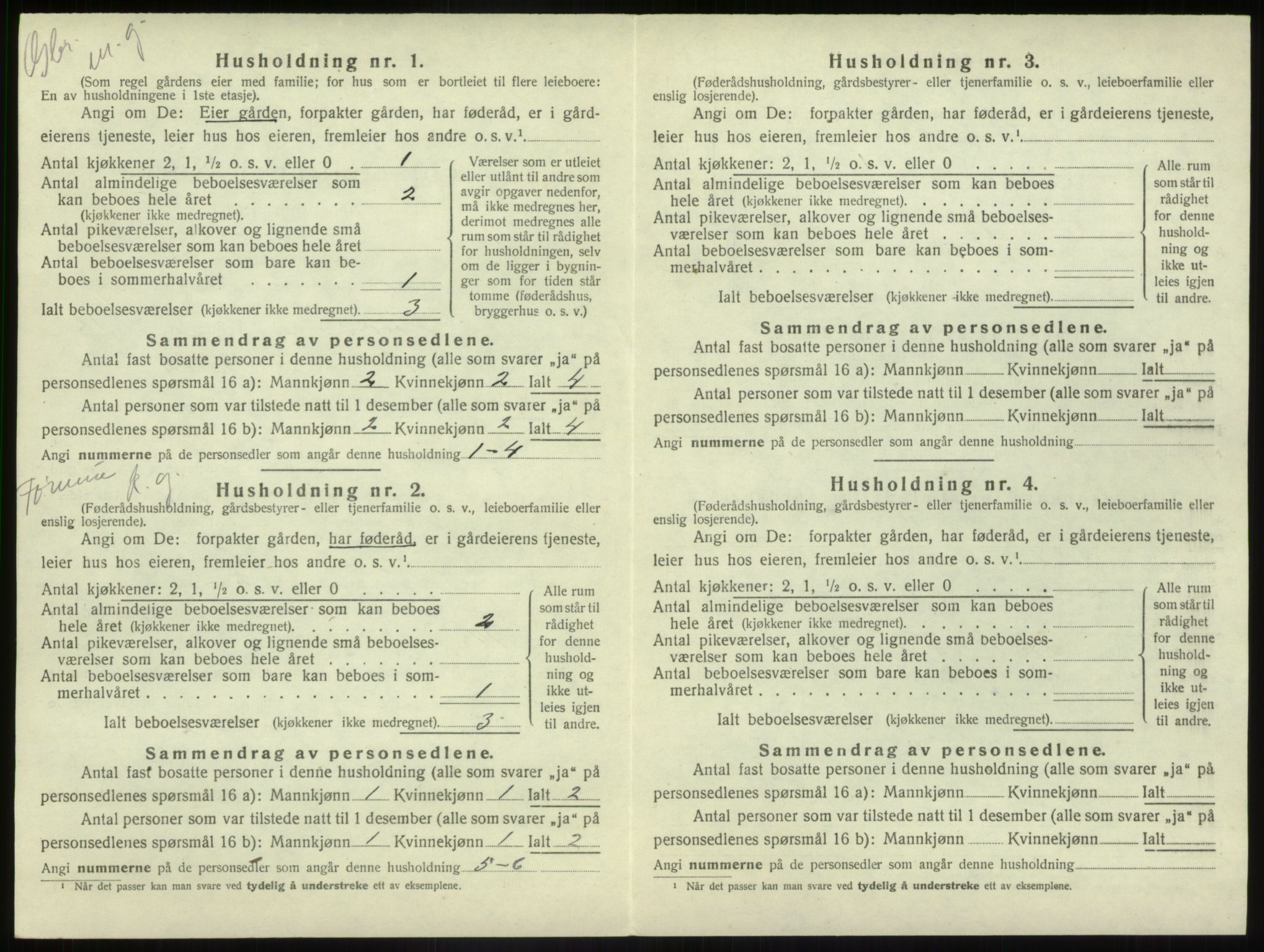 SAB, Folketelling 1920 for 1432 Førde herred, 1920, s. 681