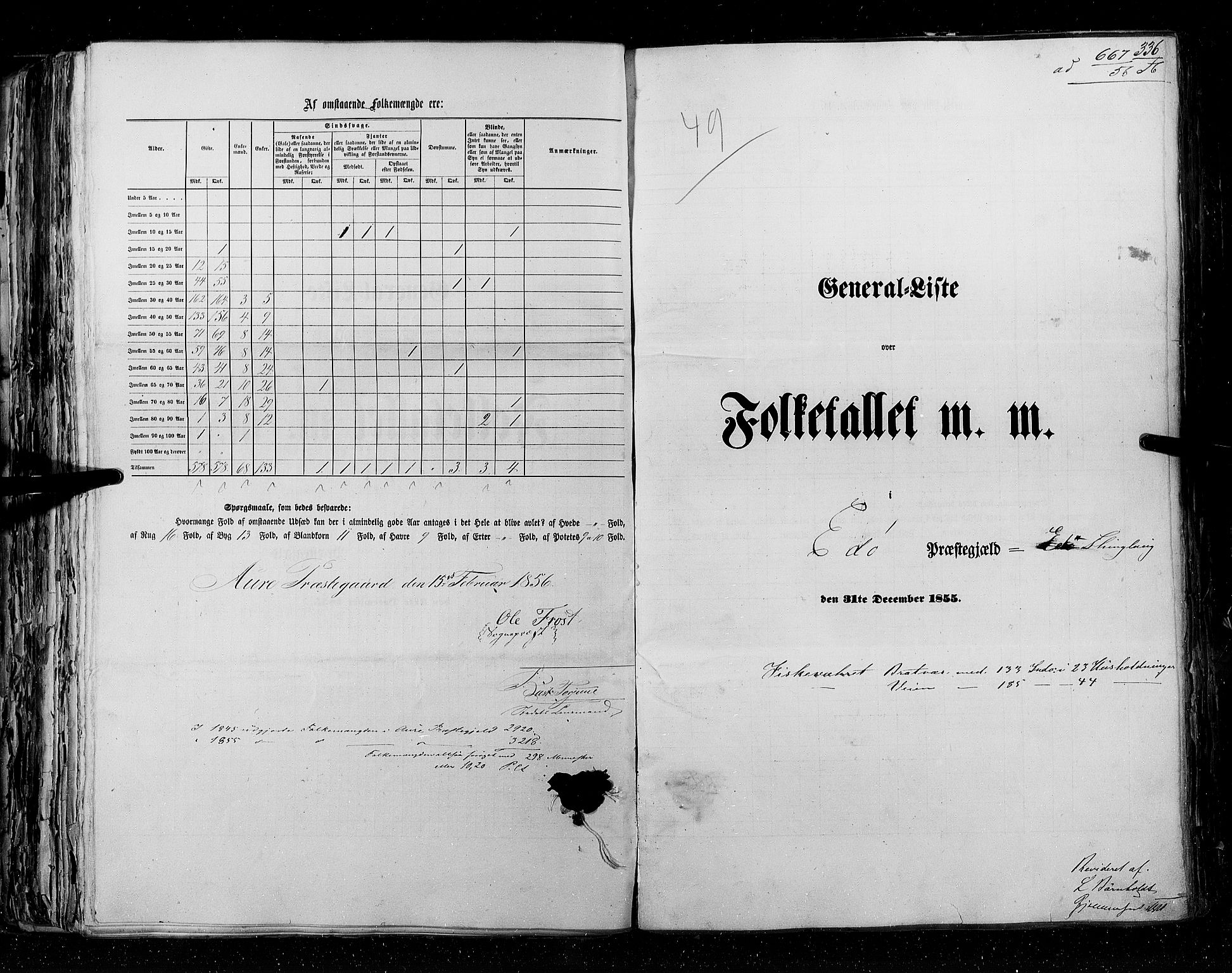 RA, Folketellingen 1855, bind 5: Nordre Bergenhus amt, Romsdal amt og Søndre Trondhjem amt, 1855, s. 336