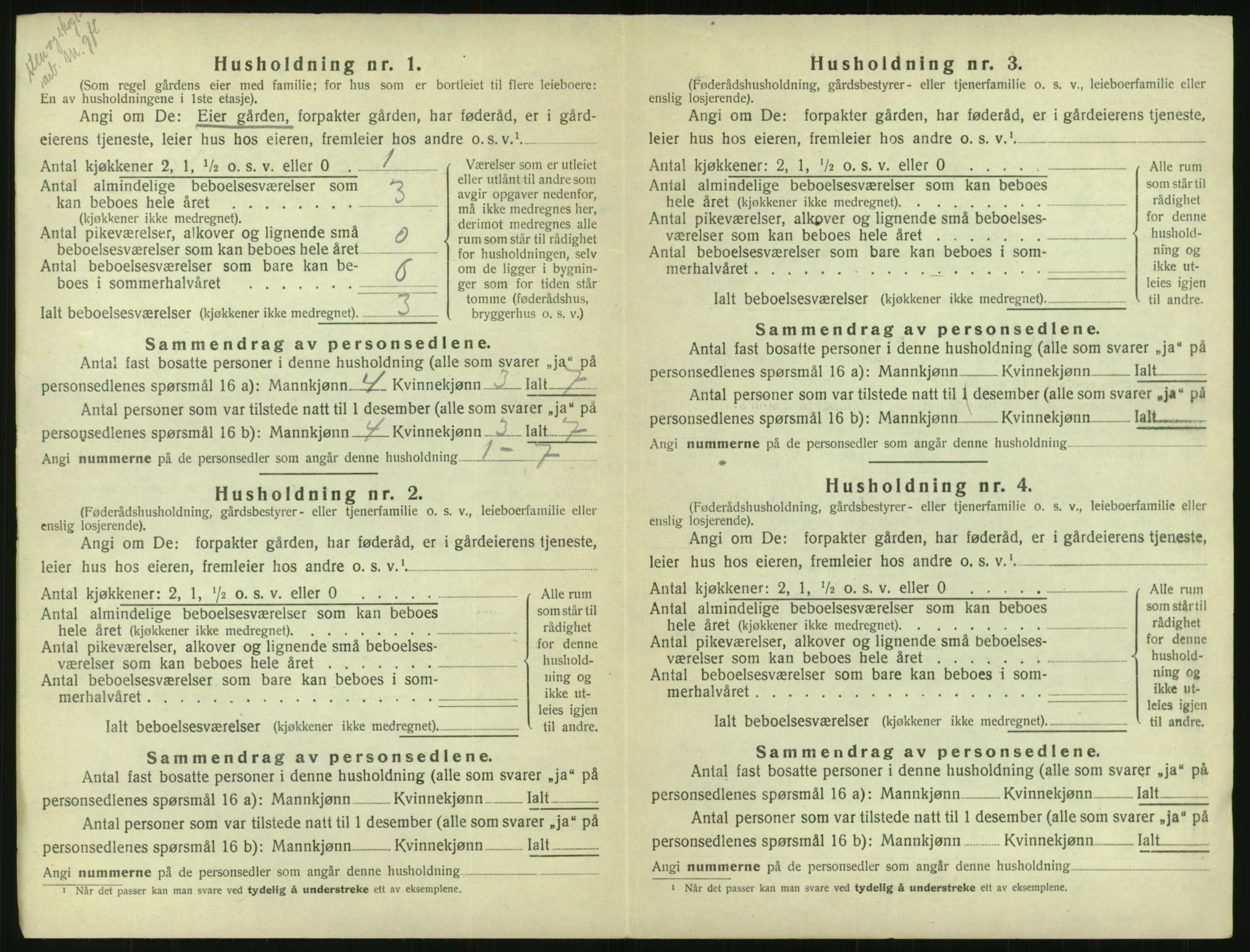 SAK, Folketelling 1920 for 0930 Gjøvdal herred, 1920, s. 51