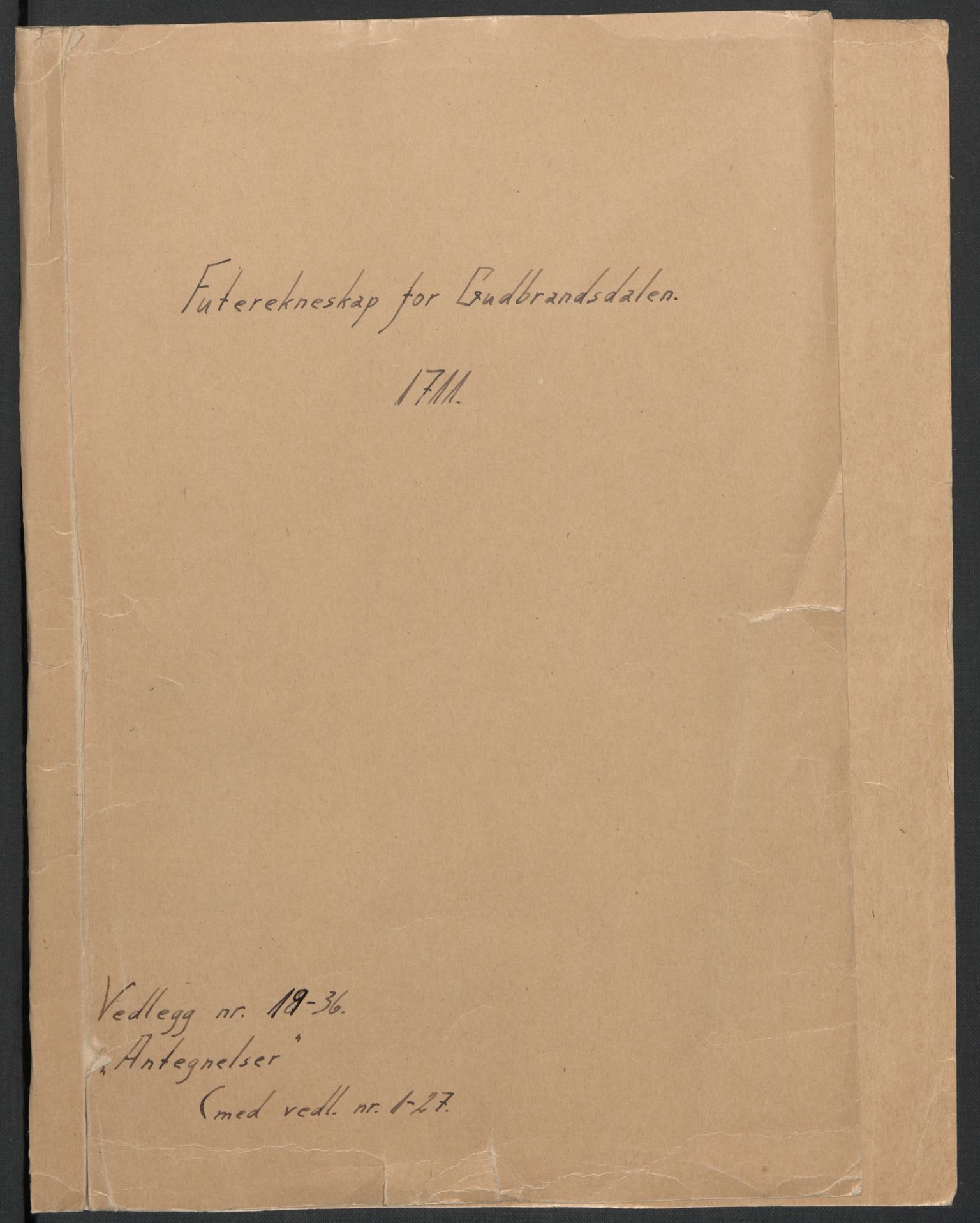 Rentekammeret inntil 1814, Reviderte regnskaper, Fogderegnskap, RA/EA-4092/R17/L1180: Fogderegnskap Gudbrandsdal, 1711, s. 322