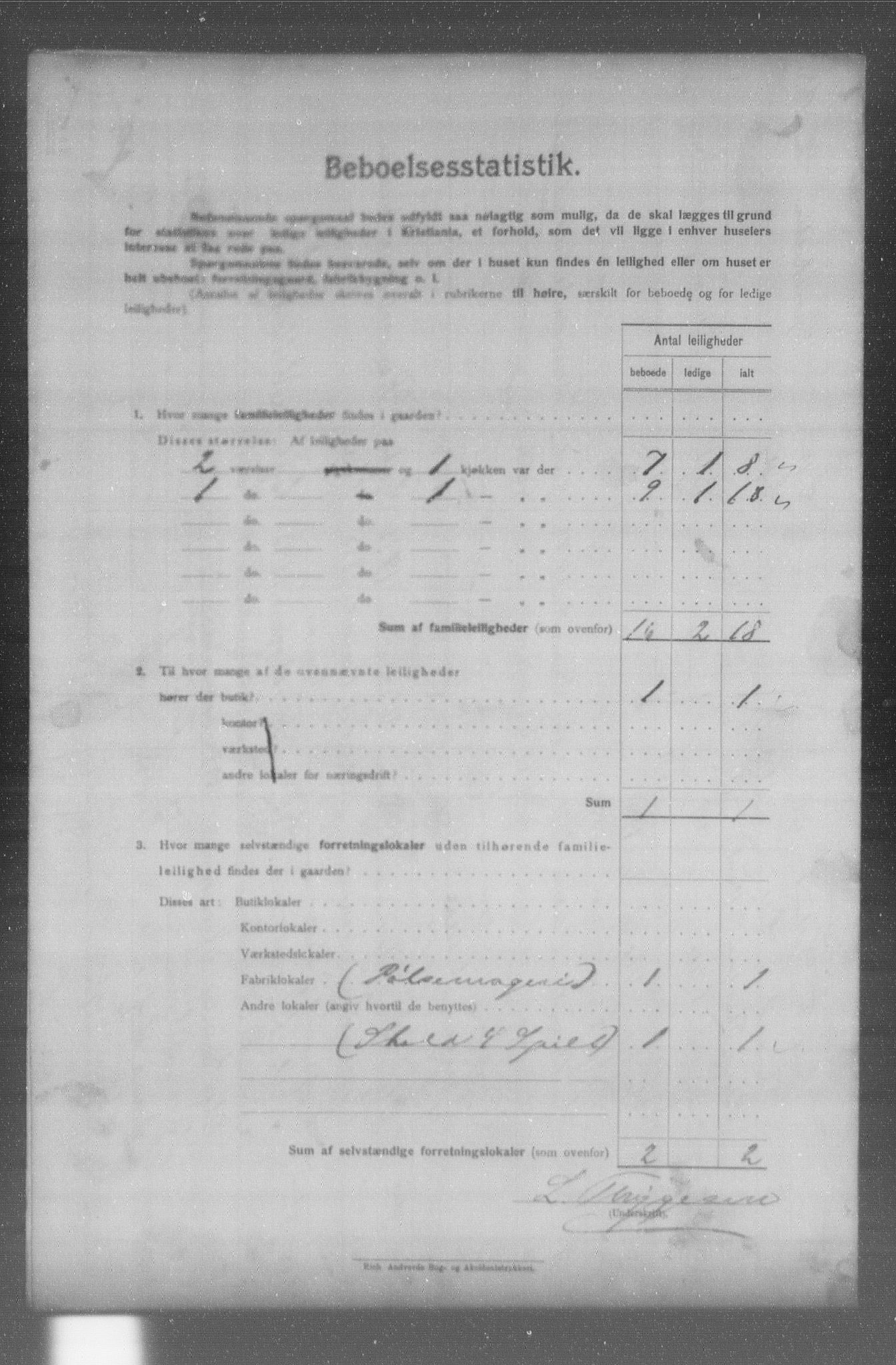 OBA, Kommunal folketelling 31.12.1904 for Kristiania kjøpstad, 1904, s. 9470