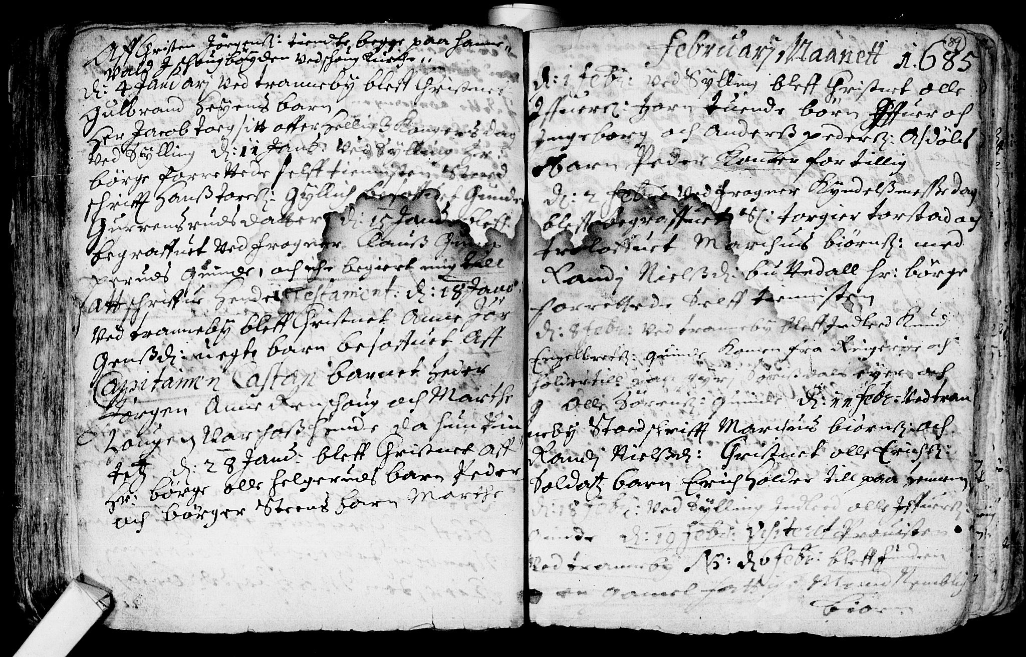 Lier kirkebøker, SAKO/A-230/F/Fa/L0001: Ministerialbok nr. I 1, 1672-1701, s. 89