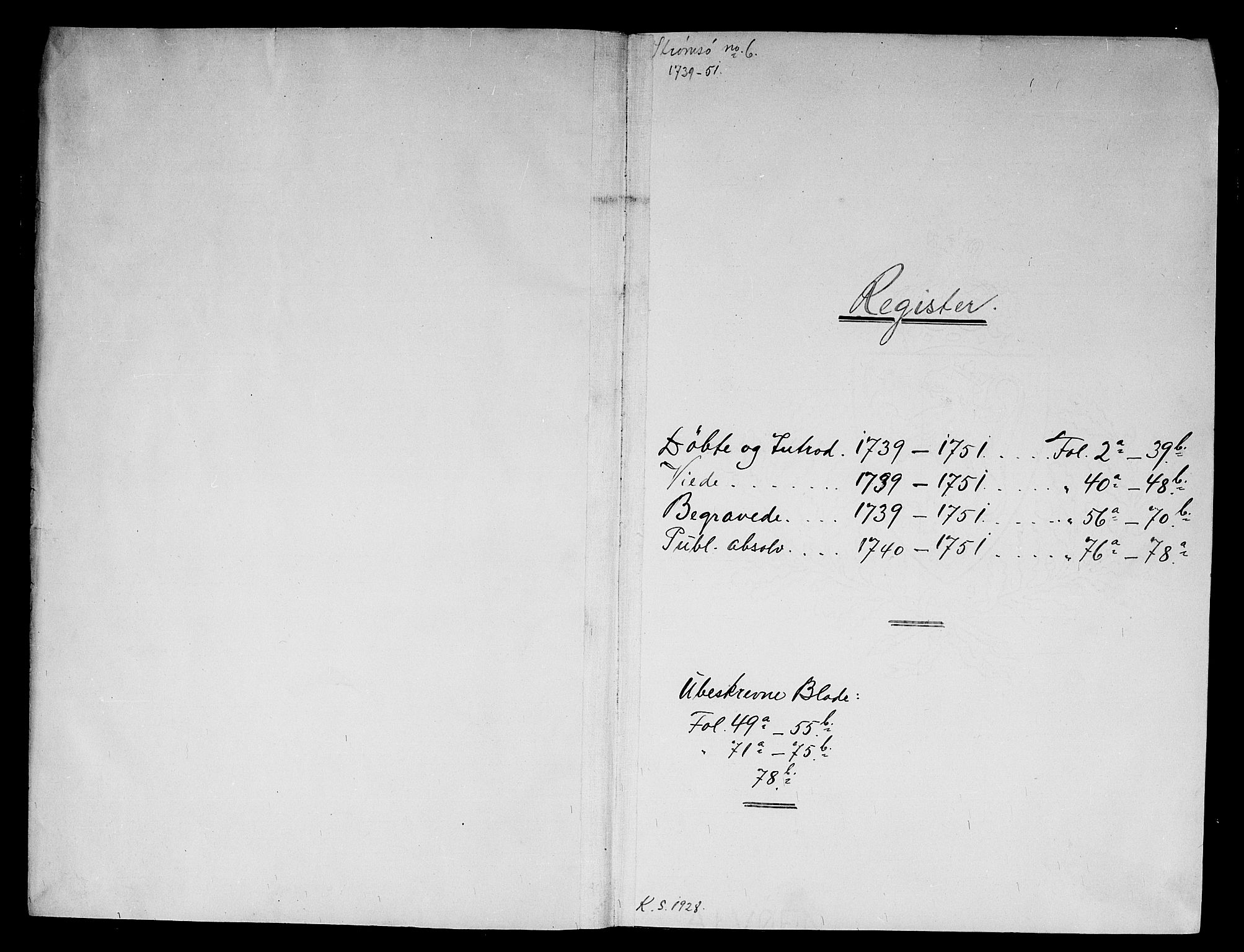 Strømsø kirkebøker, SAKO/A-246/F/Fa/L0007: Ministerialbok nr. I 7, 1739-1751
