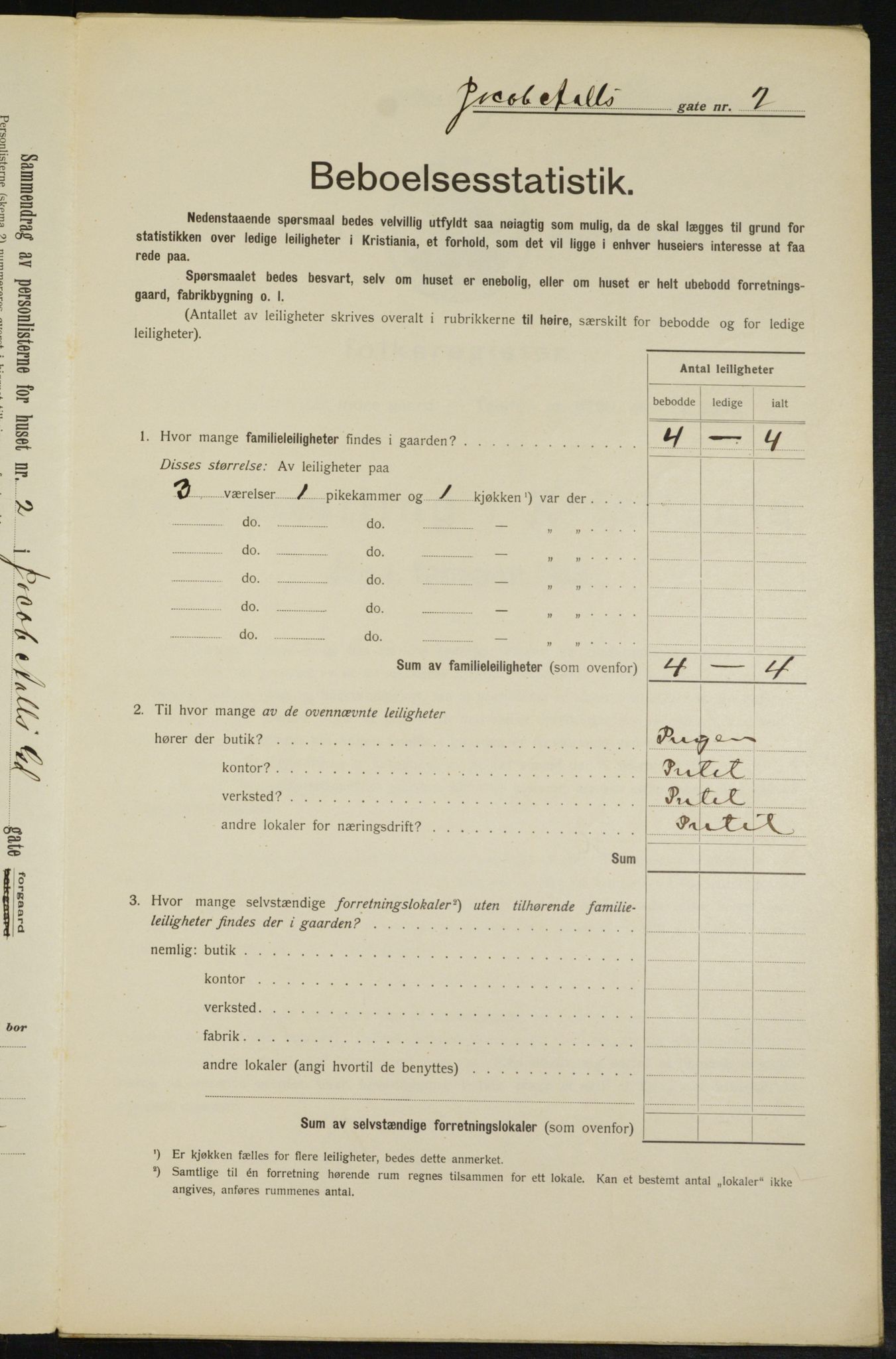 OBA, Kommunal folketelling 1.2.1913 for Kristiania, 1913, s. 44512