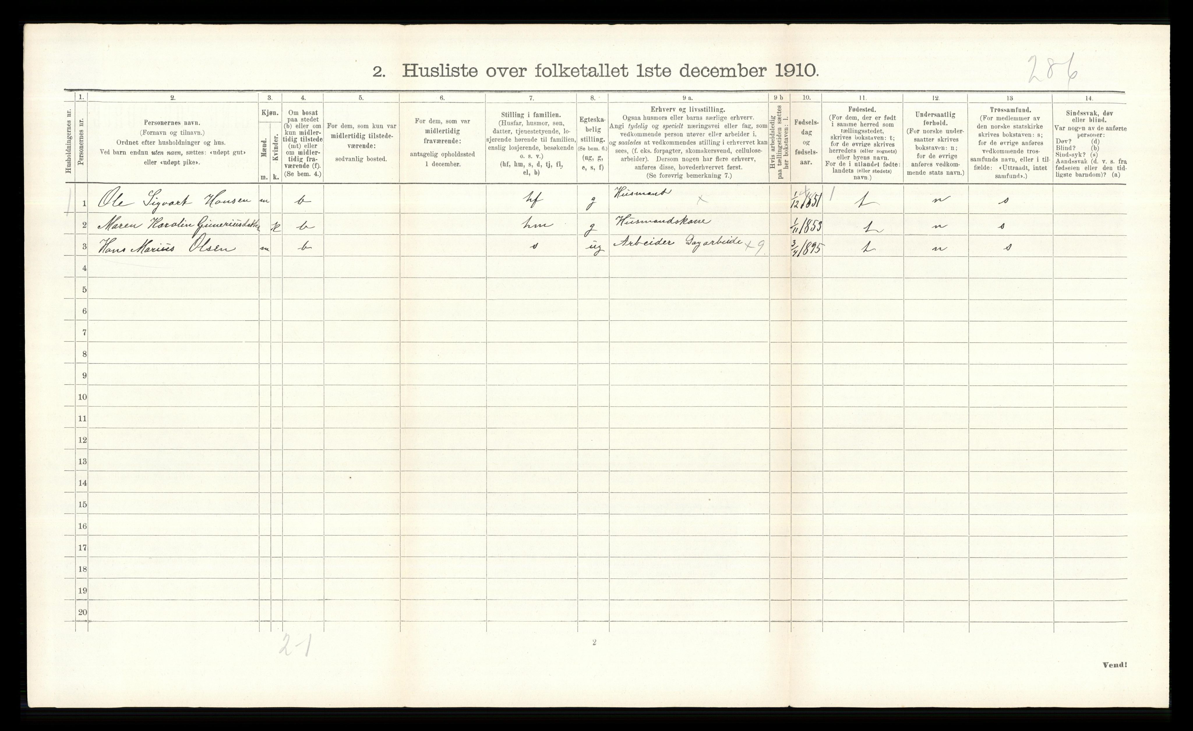 RA, Folketelling 1910 for 0236 Nes herred, 1910, s. 641