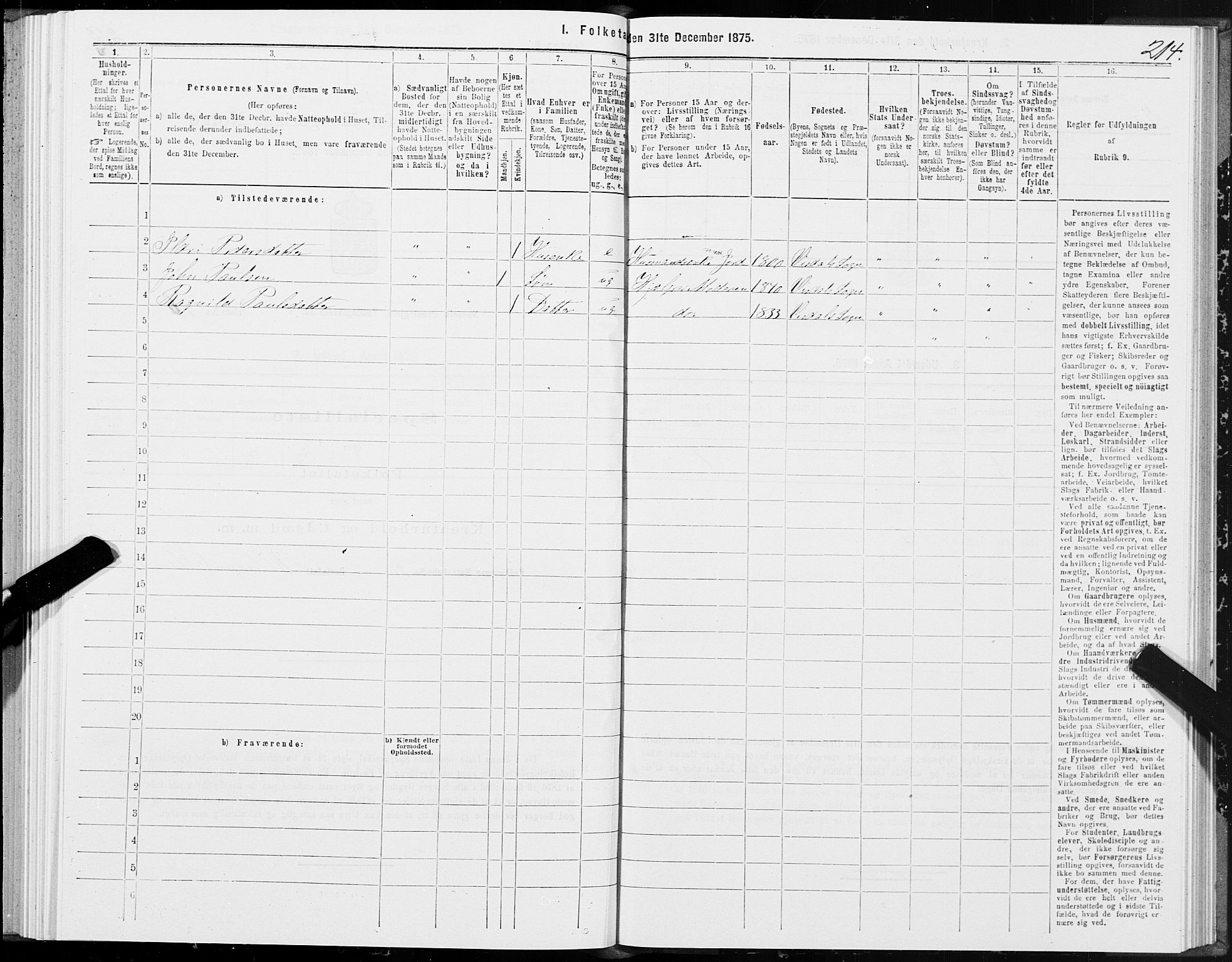 SAT, Folketelling 1875 for 1543P Nesset prestegjeld, 1875, s. 4214