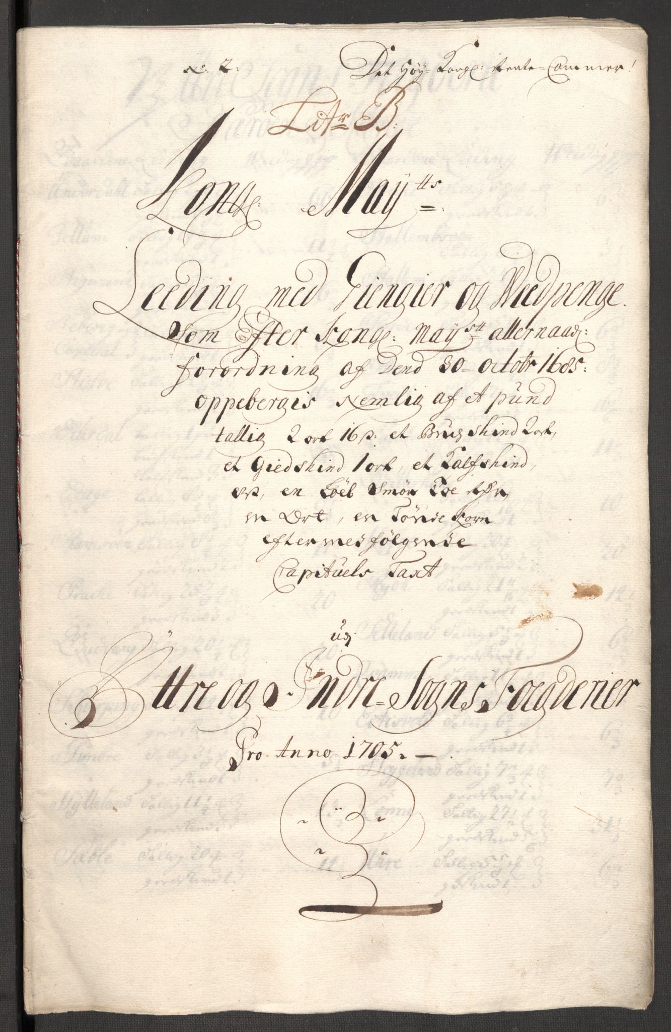 Rentekammeret inntil 1814, Reviderte regnskaper, Fogderegnskap, RA/EA-4092/R52/L3314: Fogderegnskap Sogn, 1705-1707, s. 93