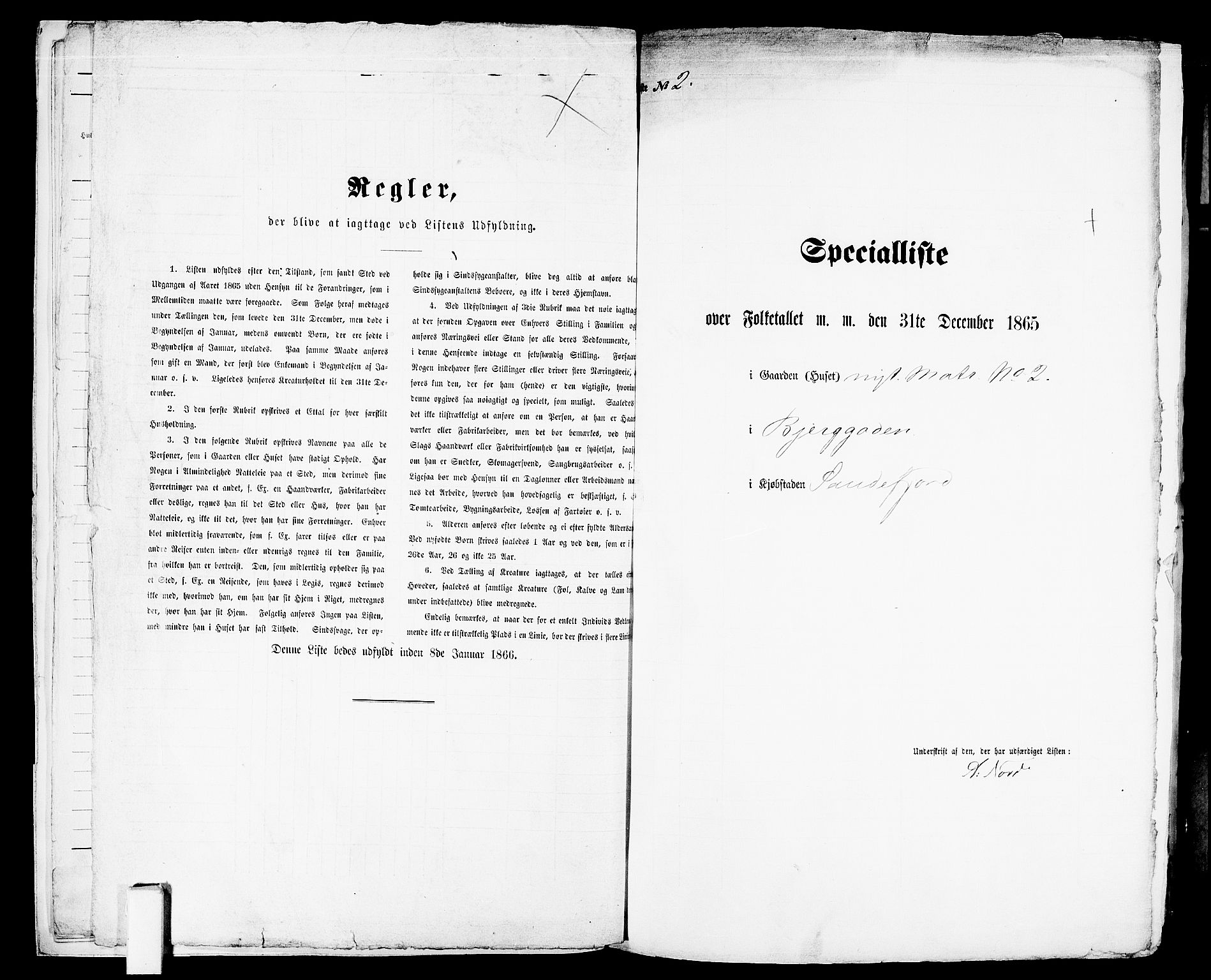 RA, Folketelling 1865 for 0706B Sandeherred prestegjeld, Sandefjord kjøpstad, 1865, s. 10