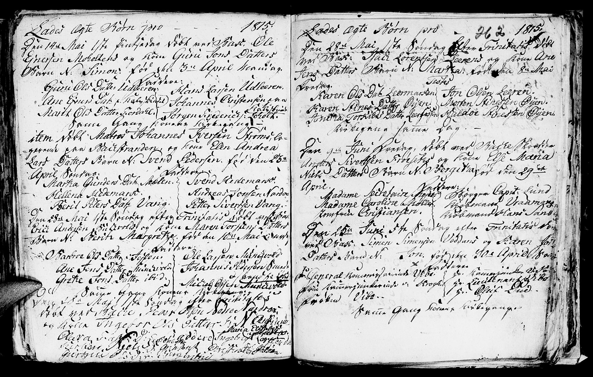 Ministerialprotokoller, klokkerbøker og fødselsregistre - Sør-Trøndelag, SAT/A-1456/606/L0305: Klokkerbok nr. 606C01, 1757-1819, s. 262