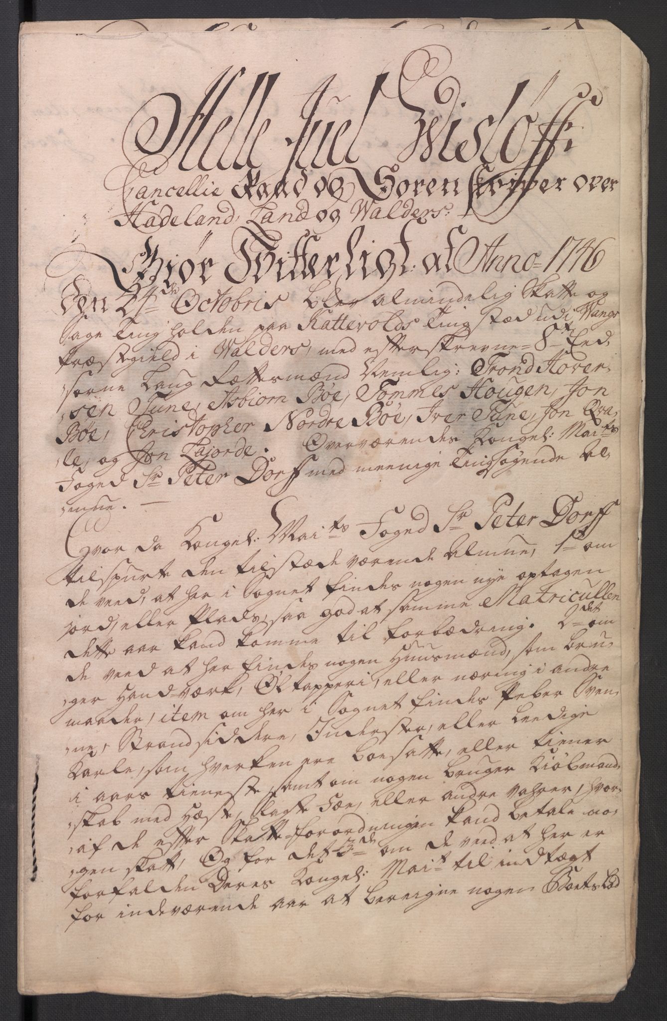 Rentekammeret inntil 1814, Reviderte regnskaper, Fogderegnskap, RA/EA-4092/R18/L1345: Fogderegnskap Hadeland, Toten og Valdres, 1745-1746, s. 370