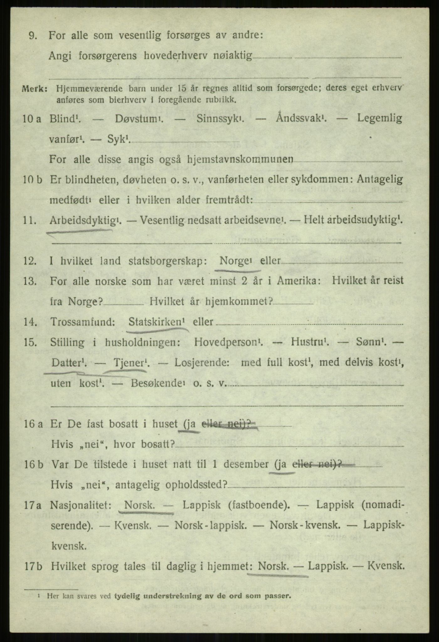 SATØ, Folketelling 1920 for 1931 Lenvik herred, 1920, s. 9343