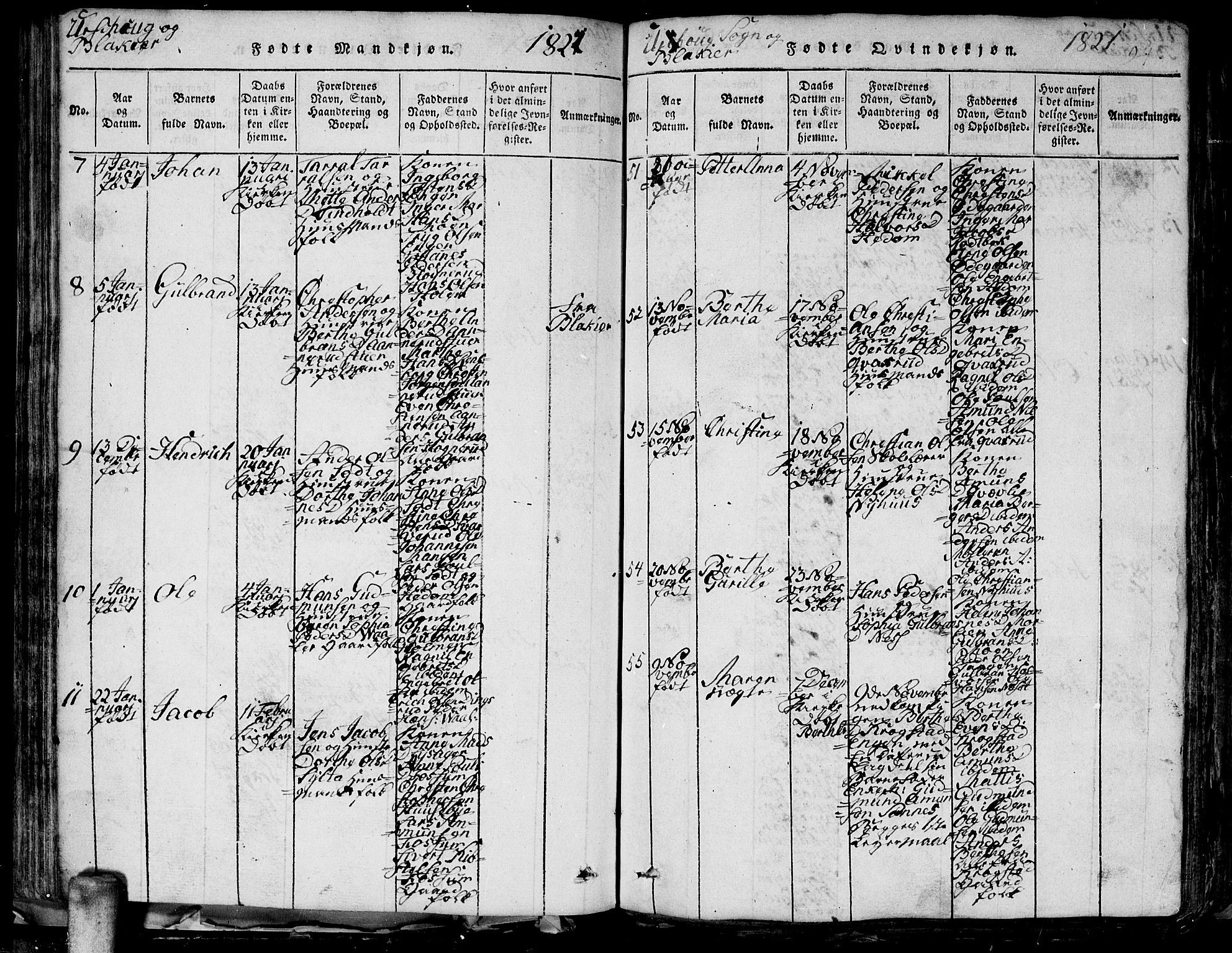 Aurskog prestekontor Kirkebøker, AV/SAO-A-10304a/G/Ga/L0001: Klokkerbok nr. I 1, 1814-1829, s. 94