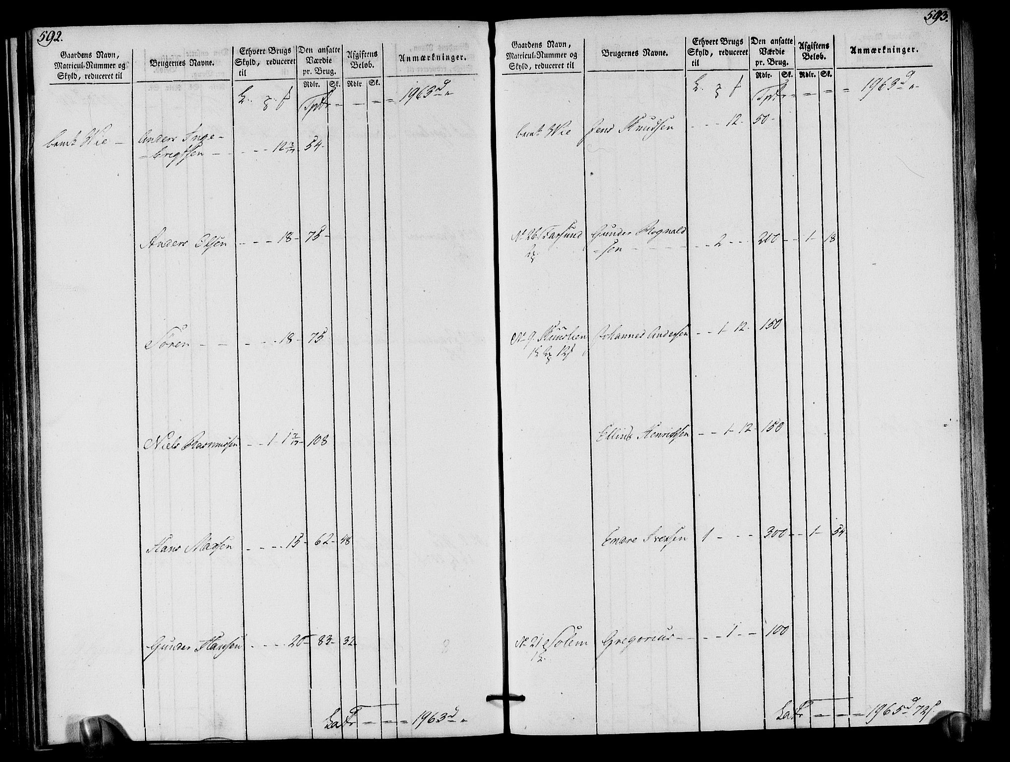 Rentekammeret inntil 1814, Realistisk ordnet avdeling, AV/RA-EA-4070/N/Ne/Nea/L0121: Sunn- og Nordfjord fogderi. Oppebørselsregister, 1803-1804, s. 302