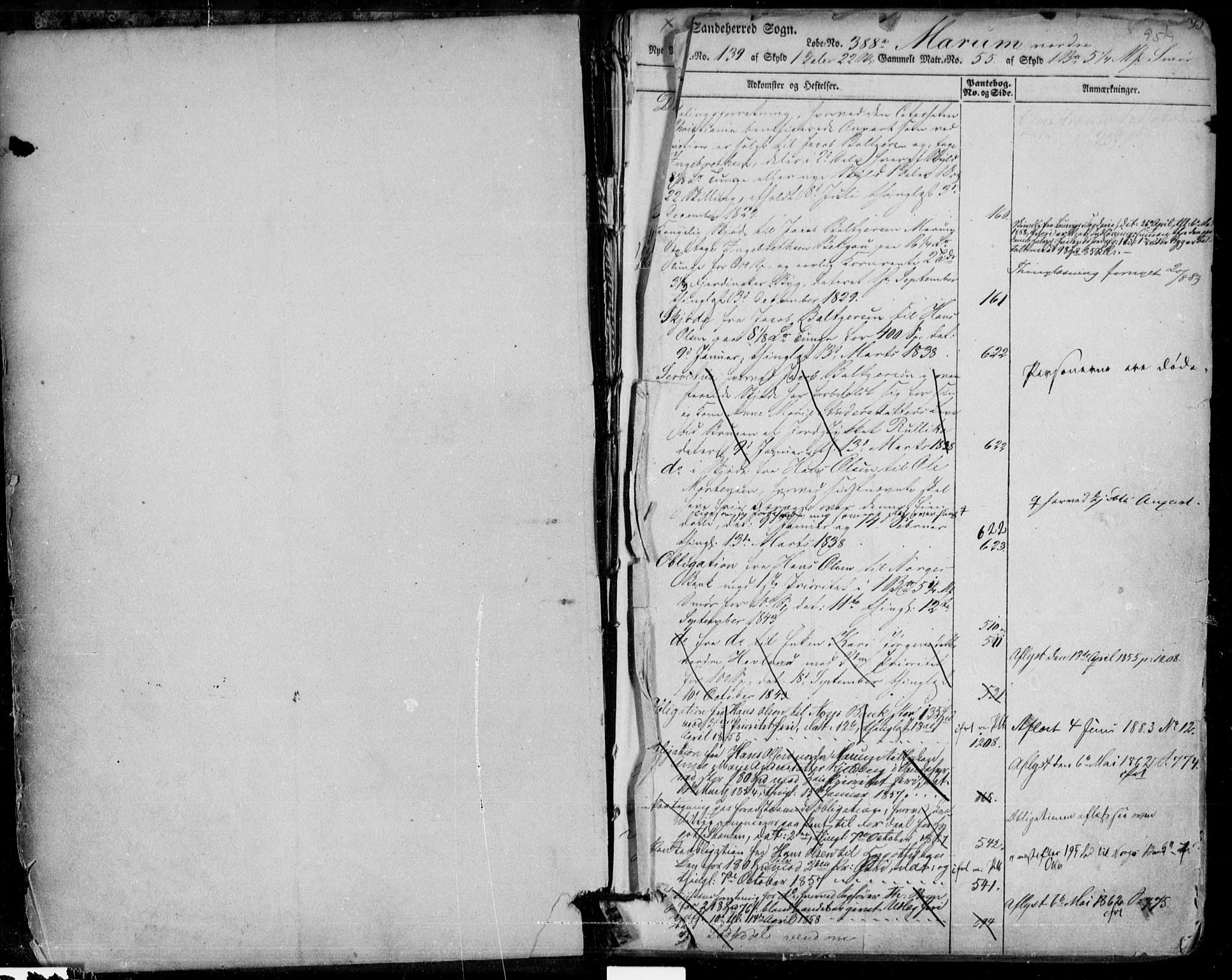 Larvik sorenskriveri, AV/SAKO-A-83/G/Gb/Gbc/L0002: Panteregister nr. II 2, s. 958-959
