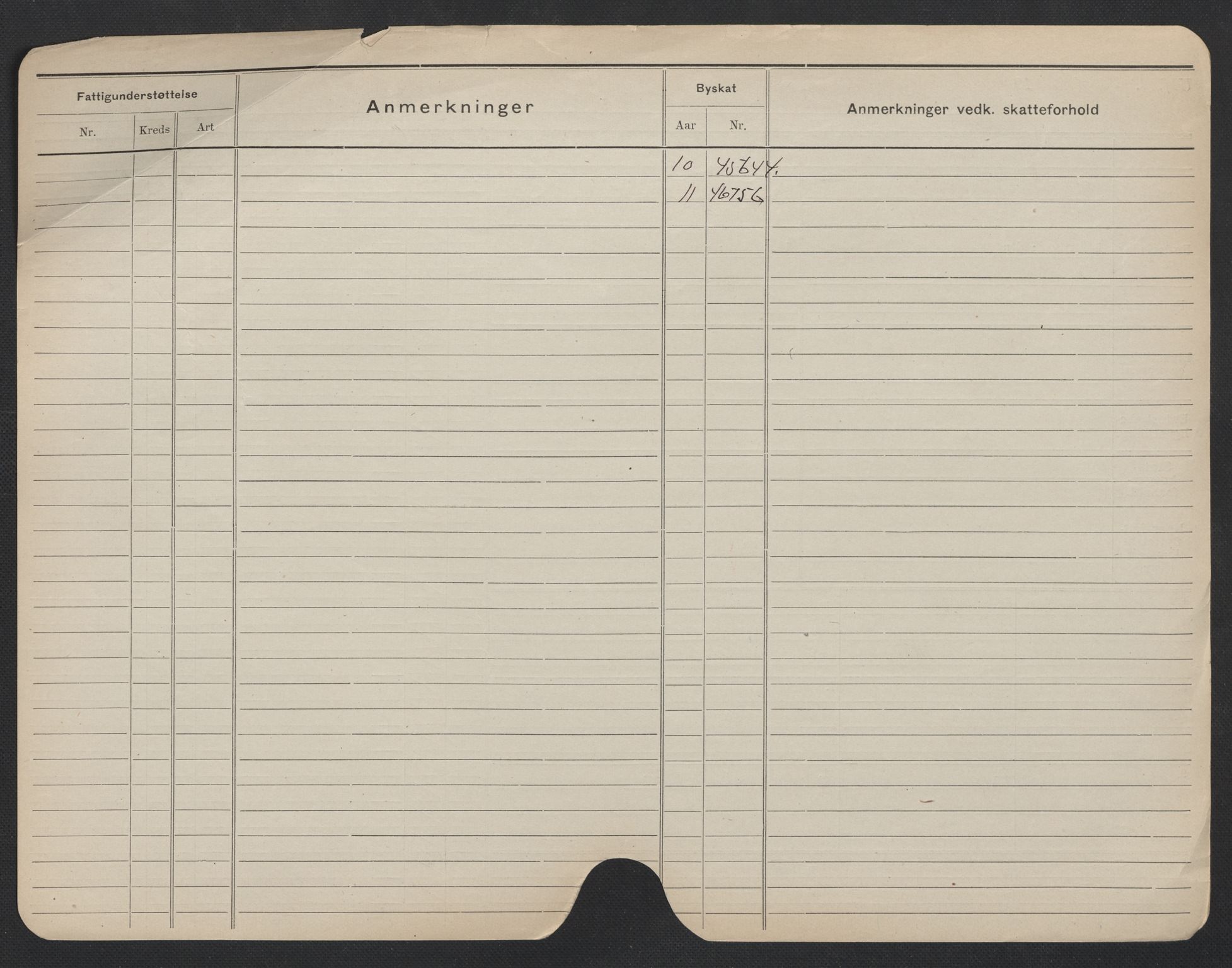 Oslo folkeregister, Registerkort, AV/SAO-A-11715/F/Fa/Fac/L0006: Menn, 1906-1914, s. 1127b