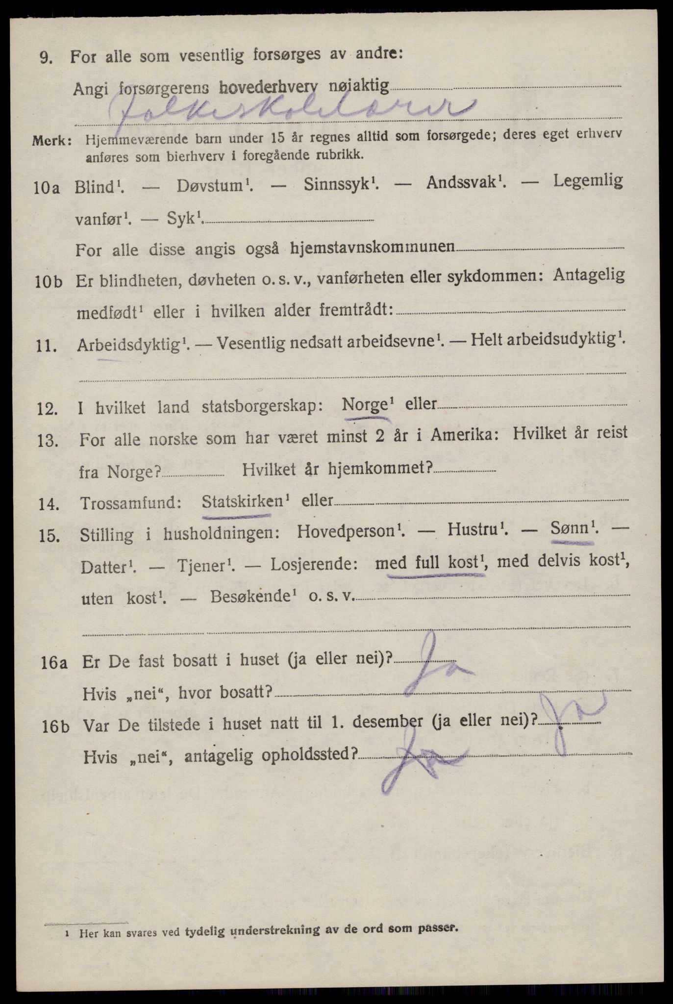 SAST, Folketelling 1920 for 1153 Skåre herred, 1920, s. 2883