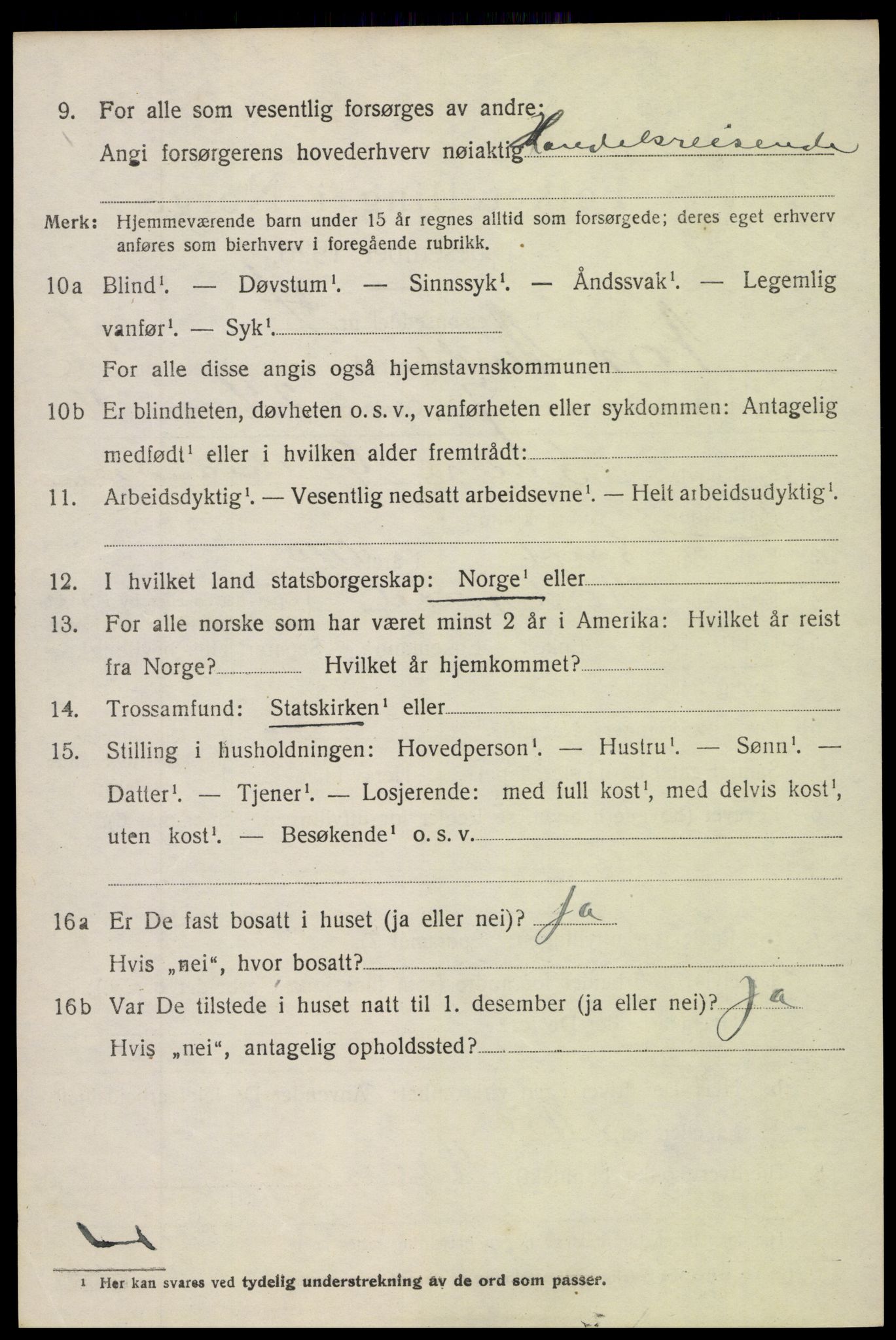 SAH, Folketelling 1920 for 0542 Nord-Aurdal herred, 1920, s. 3717
