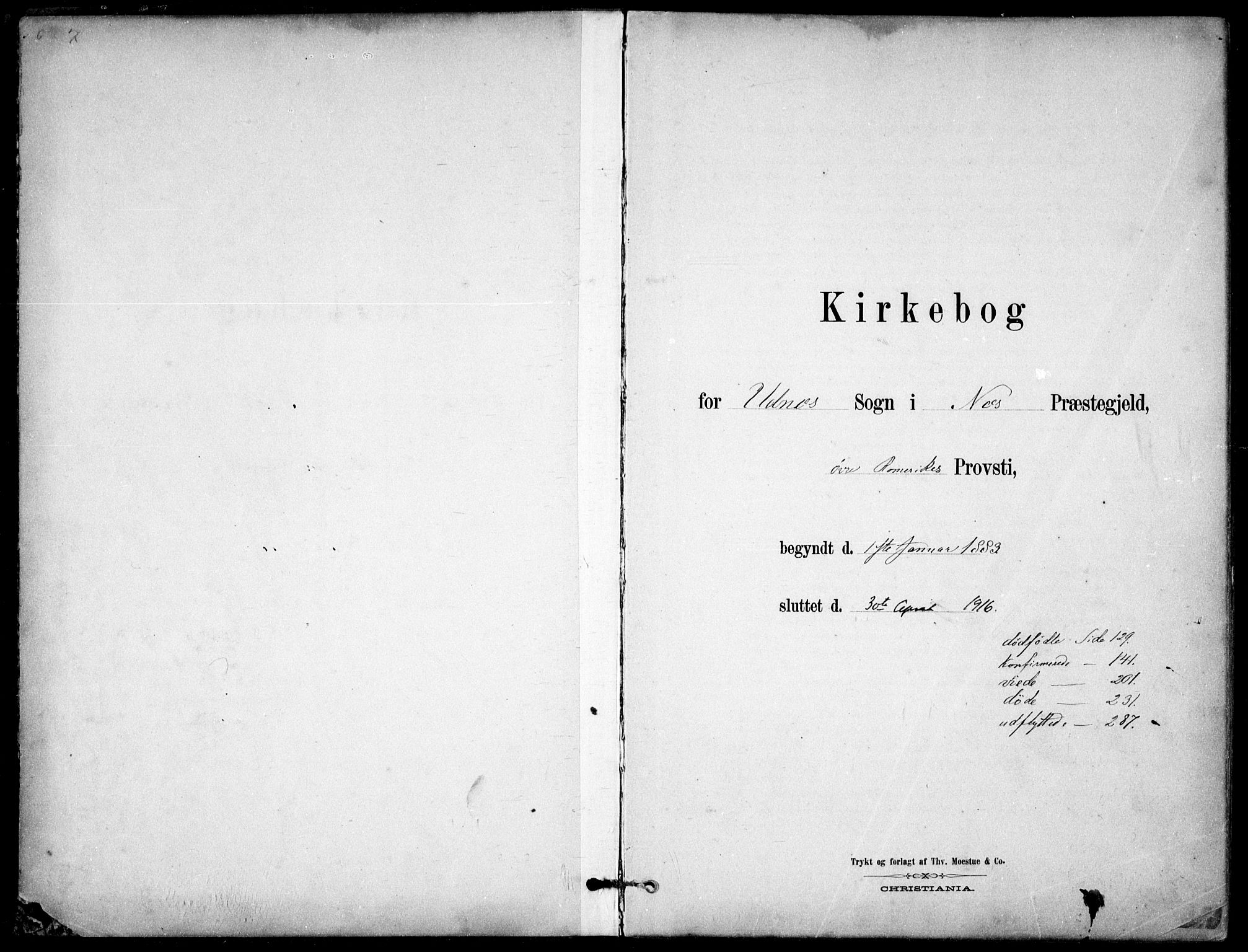 Nes prestekontor Kirkebøker, AV/SAO-A-10410/F/Fc/L0002: Ministerialbok nr. IIi 2, 1882-1916