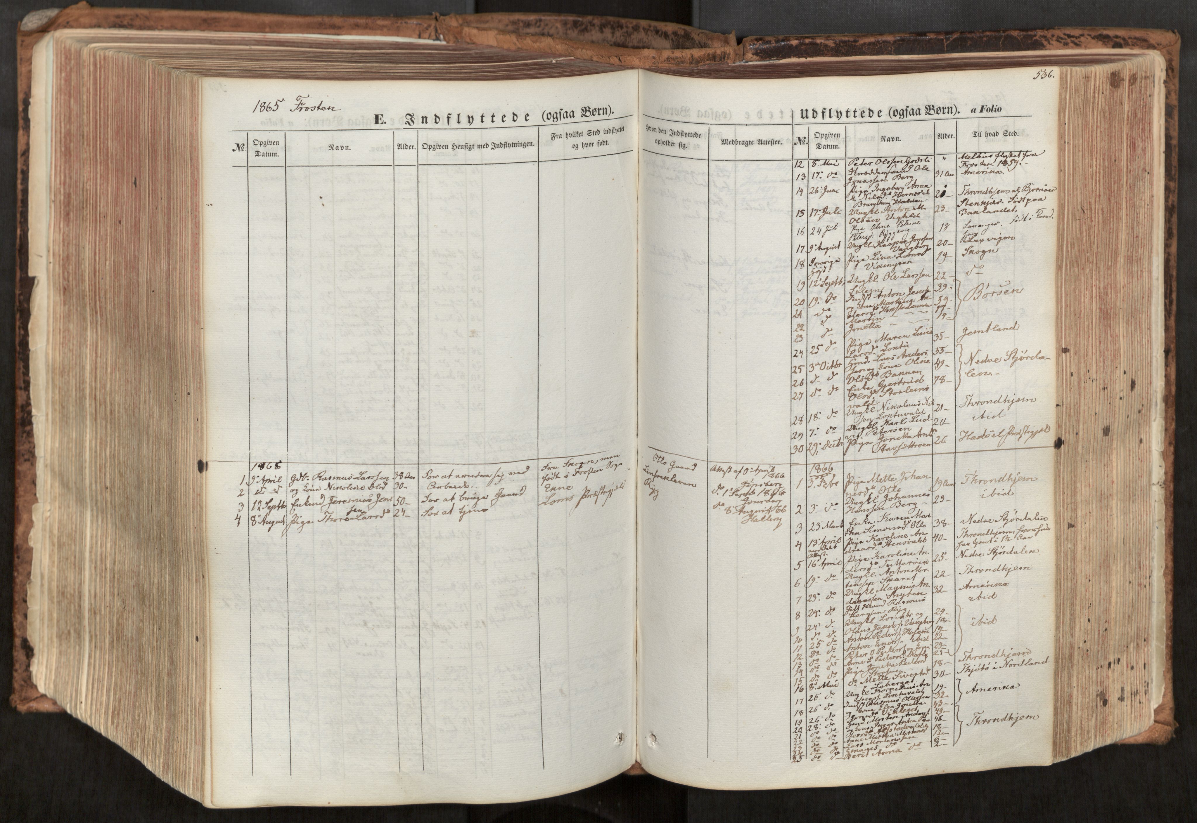 Ministerialprotokoller, klokkerbøker og fødselsregistre - Nord-Trøndelag, AV/SAT-A-1458/713/L0116: Ministerialbok nr. 713A07, 1850-1877, s. 536