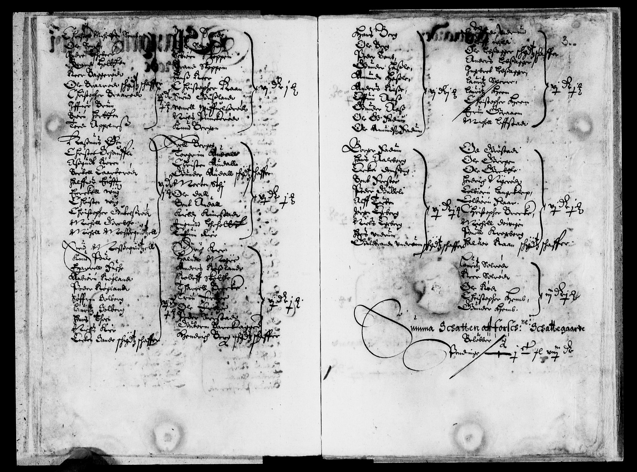 Rentekammeret inntil 1814, Reviderte regnskaper, Lensregnskaper, AV/RA-EA-5023/R/Rb/Rbo/L0025: Tønsberg len, 1643-1645