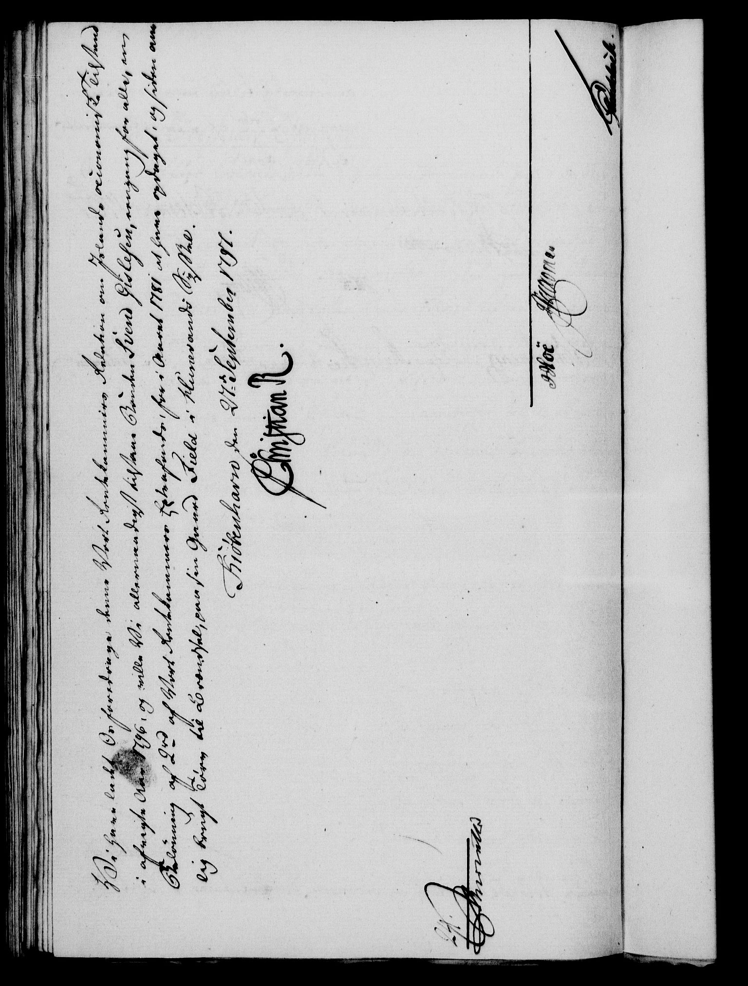 Rentekammeret, Kammerkanselliet, RA/EA-3111/G/Gf/Gfa/L0079: Norsk relasjons- og resolusjonsprotokoll (merket RK 52.79), 1797, s. 286