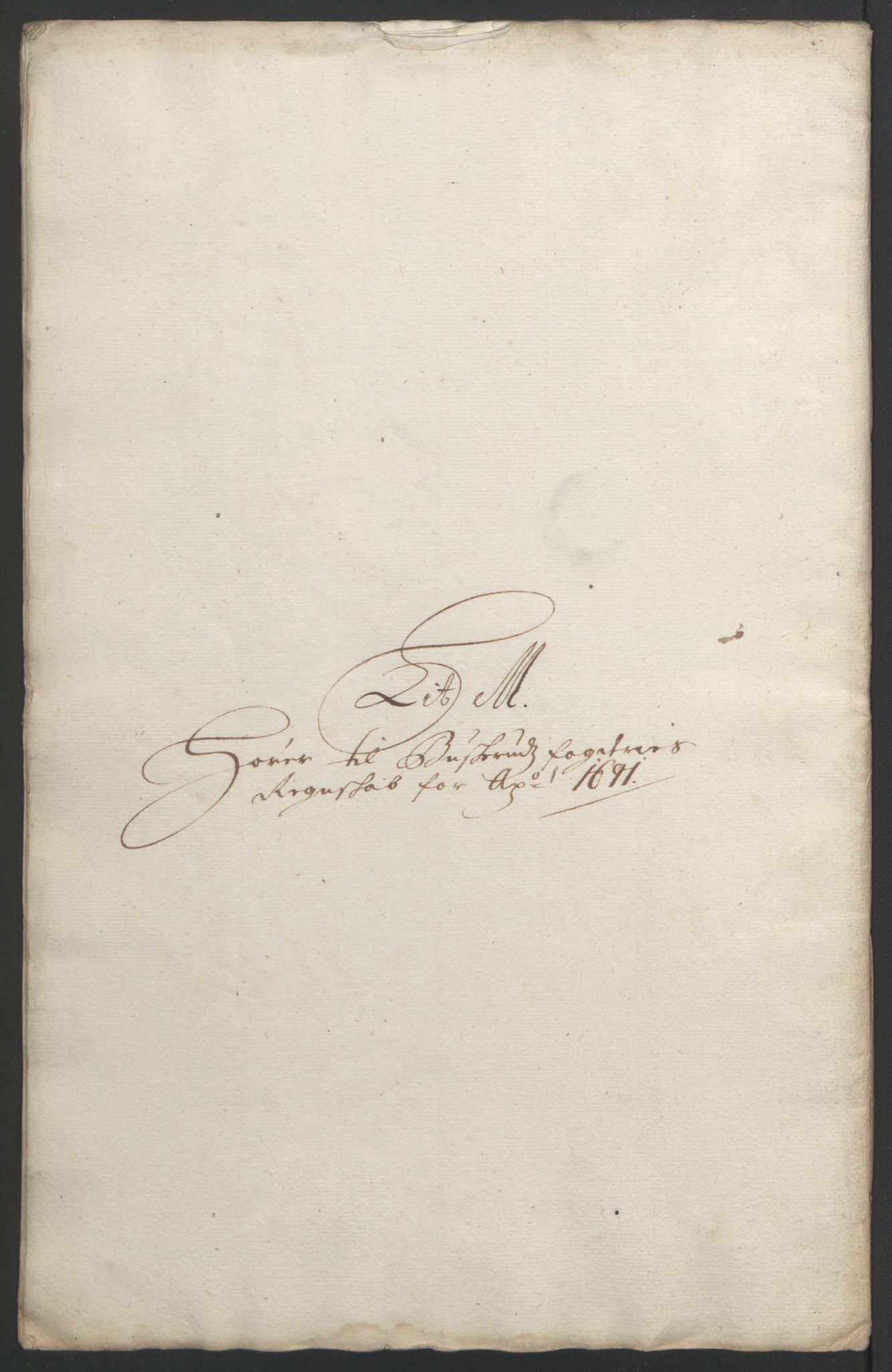 Rentekammeret inntil 1814, Reviderte regnskaper, Fogderegnskap, RA/EA-4092/R25/L1681: Fogderegnskap Buskerud, 1691-1692, s. 288