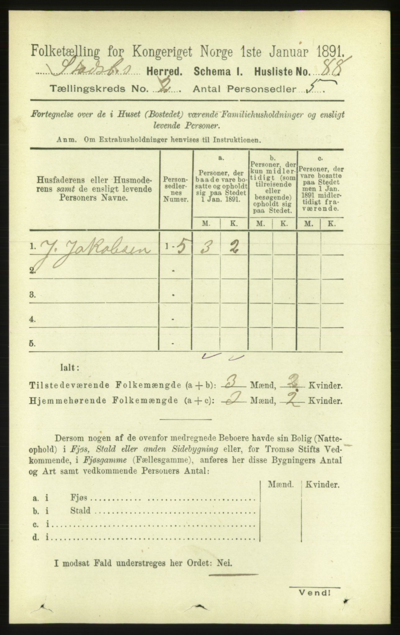 RA, Folketelling 1891 for 1625 Stadsbygd herred, 1891, s. 773