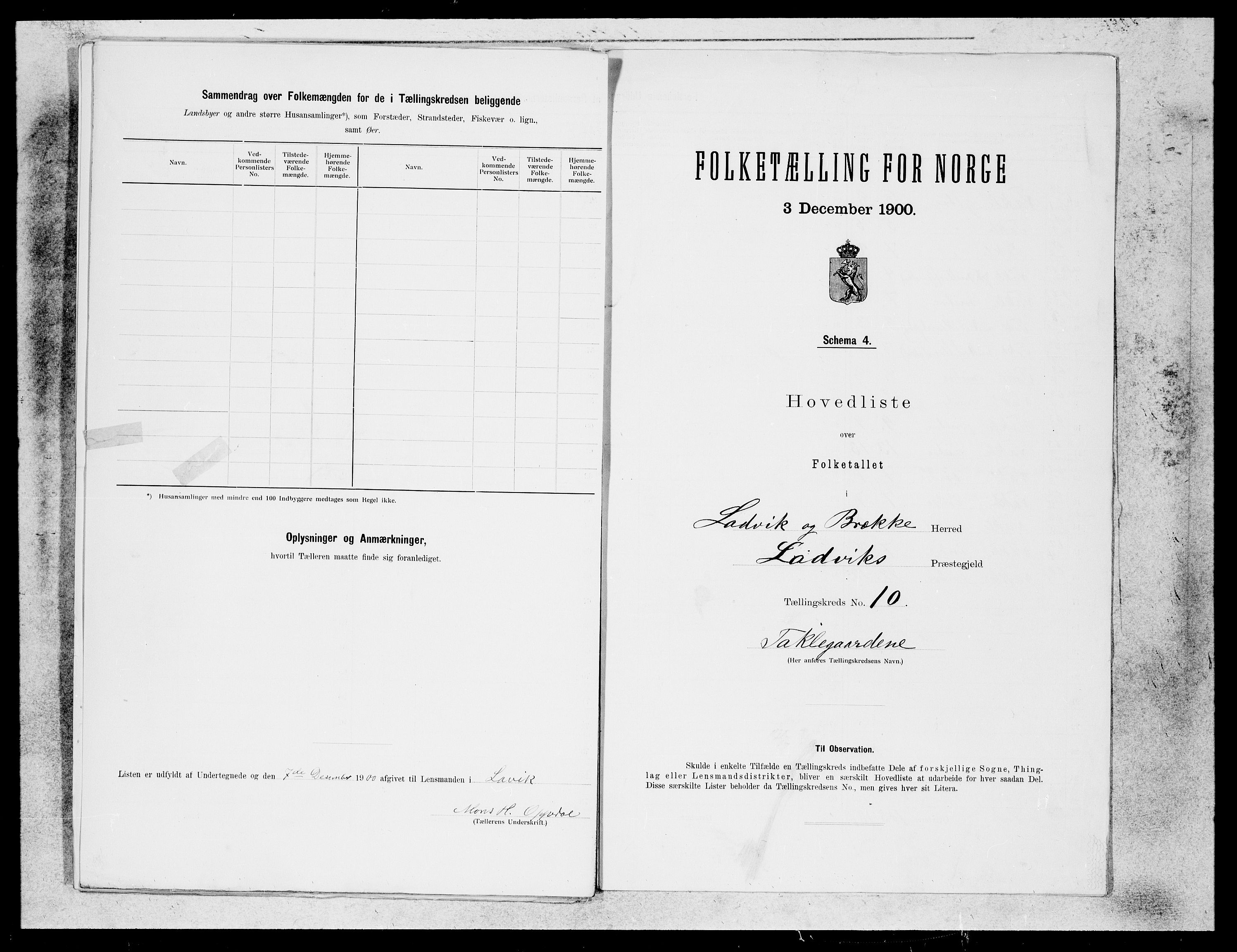 SAB, Folketelling 1900 for 1415 Lavik og Brekke herred, 1900, s. 20