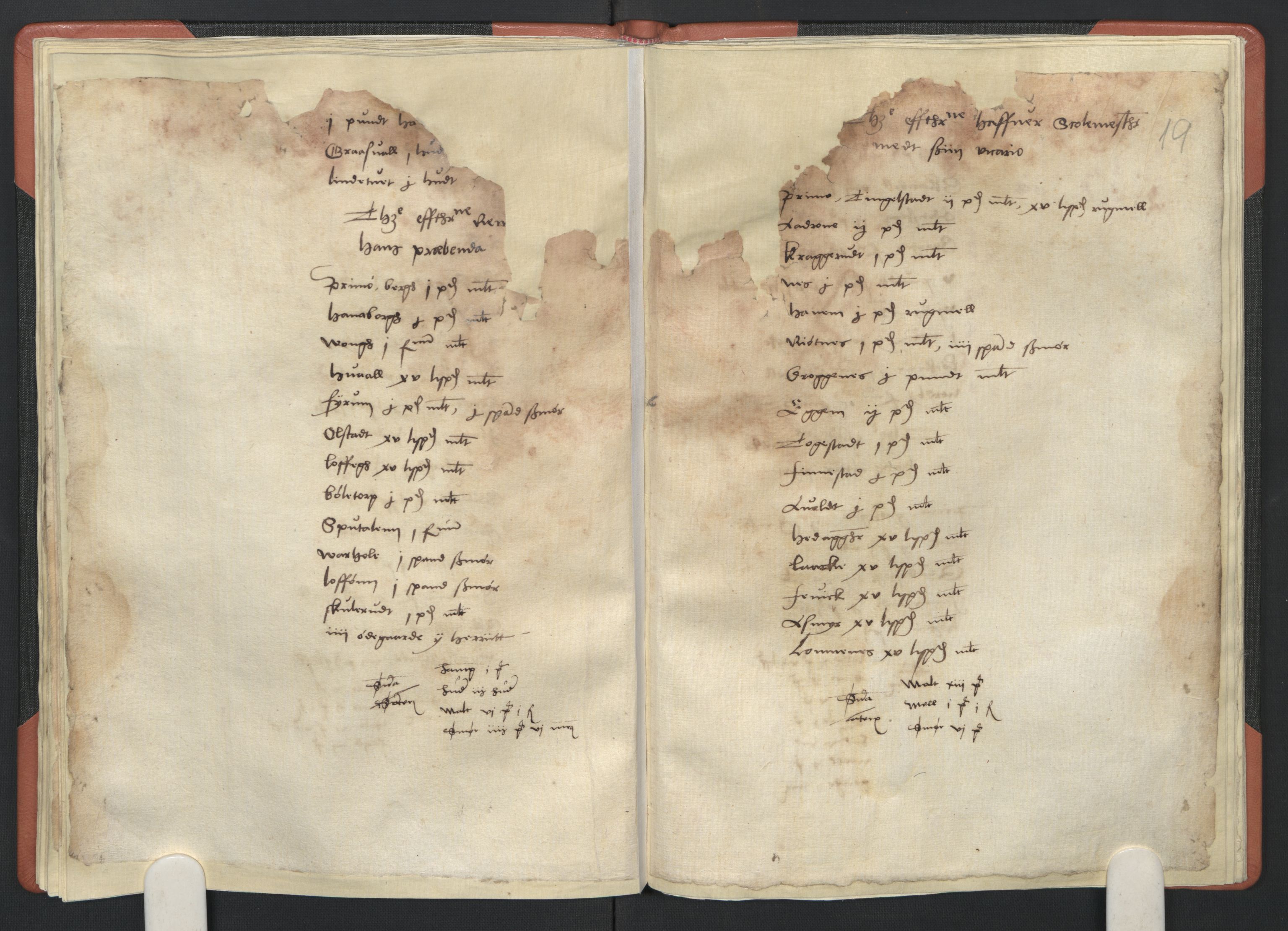 Rentekammeret inntil 1814, Reviderte regnskaper, Lensregnskaper, AV/RA-EA-5023/R/Ra/L0016: Kirke- og klostergods, kommunegods m.m., 1549-1555;   Bergverksregnskap, 1540-1541, 1540-1555