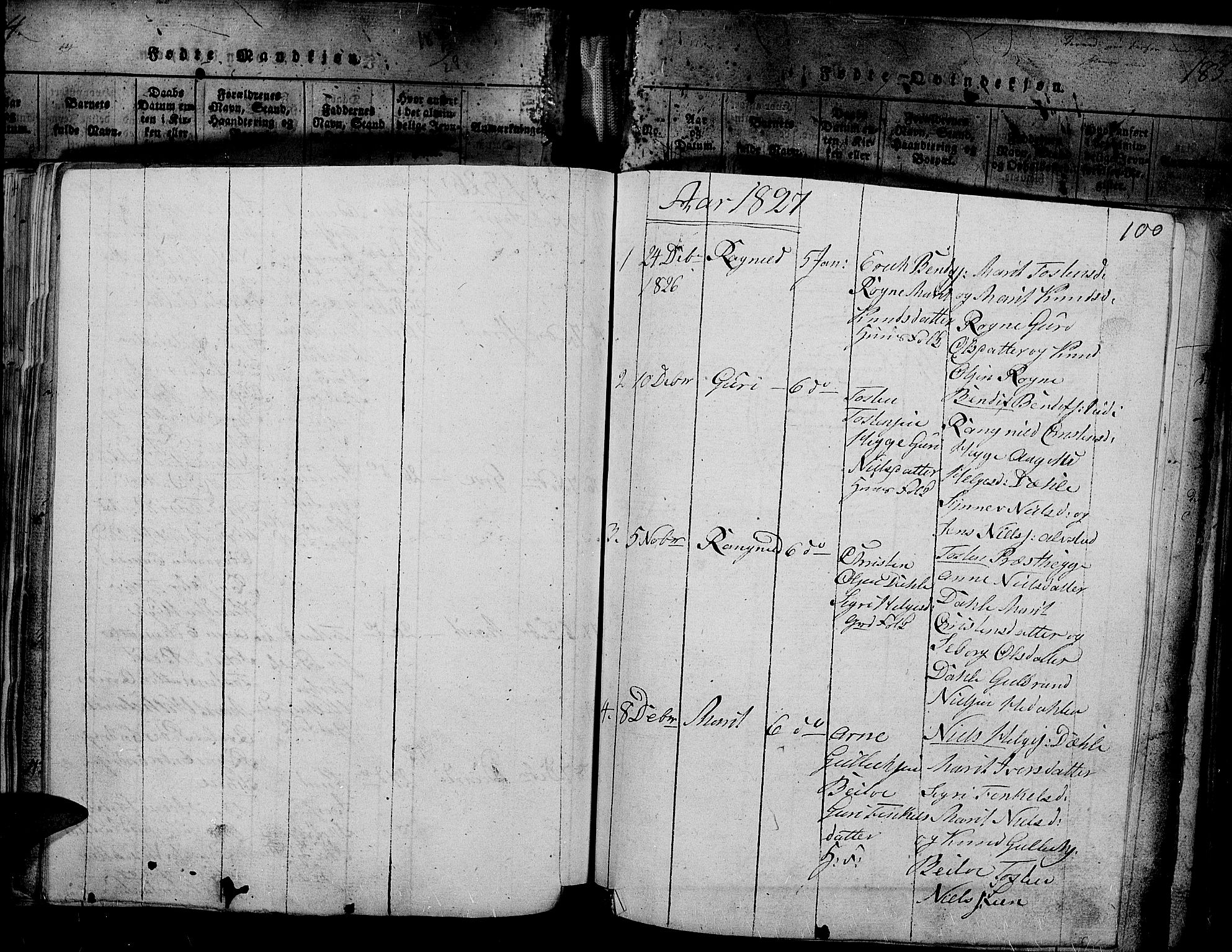 Slidre prestekontor, AV/SAH-PREST-134/H/Ha/Haa/L0002: Ministerialbok nr. 2, 1814-1830, s. 187x