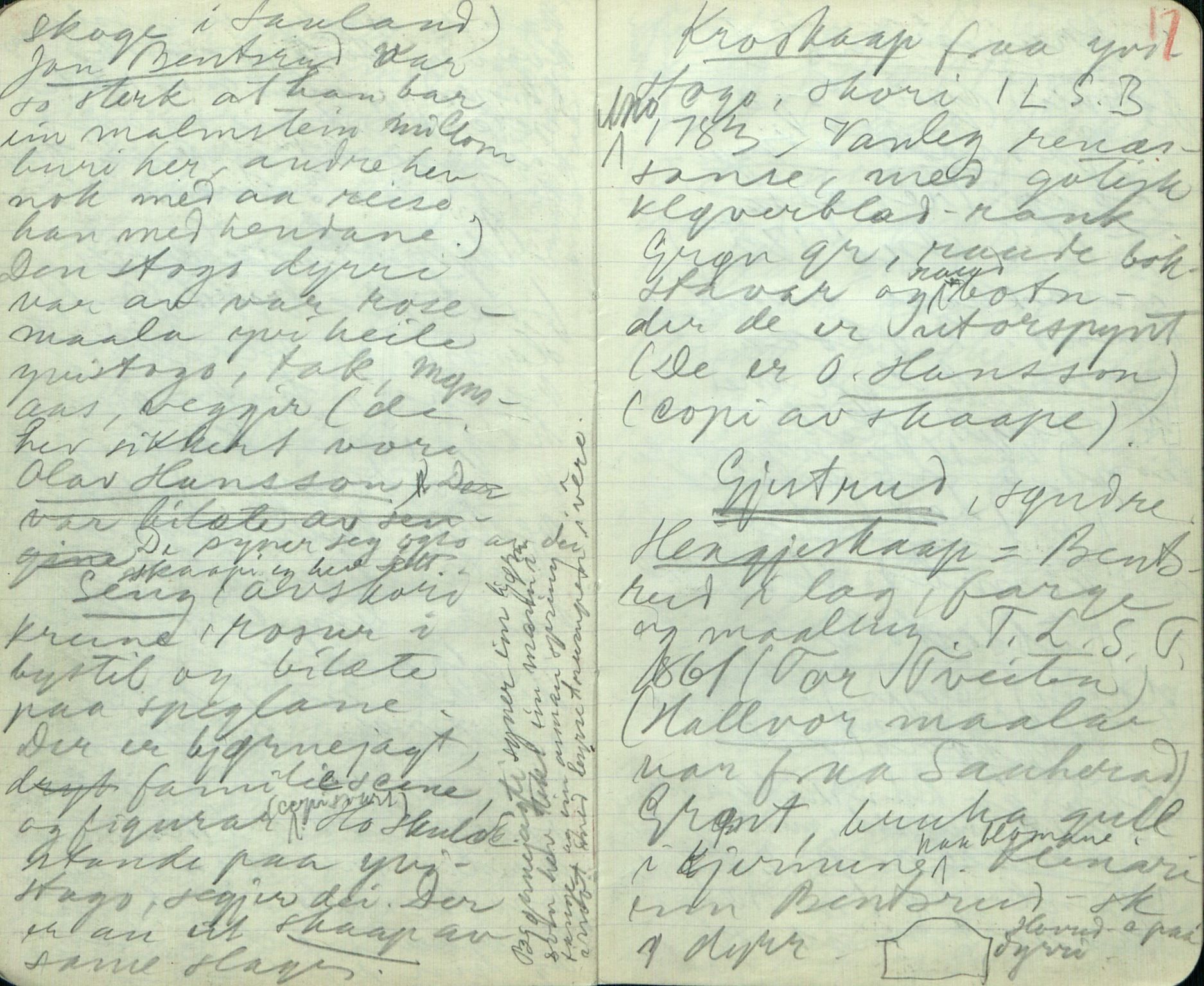 Rikard Berge, TEMU/TGM-A-1003/F/L0011/0003: 381-399 / 383 Oppskrifter frå Heddal, Bø, Sauherad, 1918-1919, s. 16-17