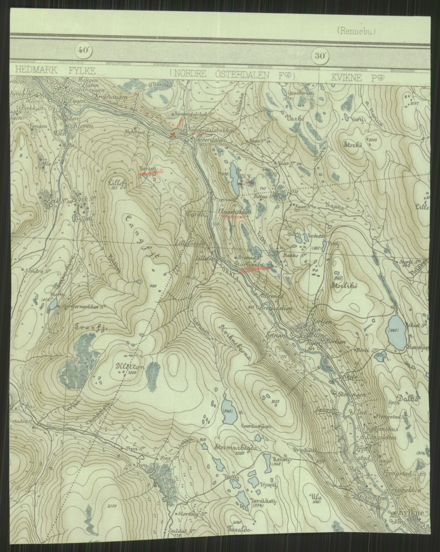 Forsvaret, Forsvarets krigshistoriske avdeling, AV/RA-RAFA-2017/Y/Yb/L0114: II-C-11-513-550  -  5. Divisjon., 1940, s. 255