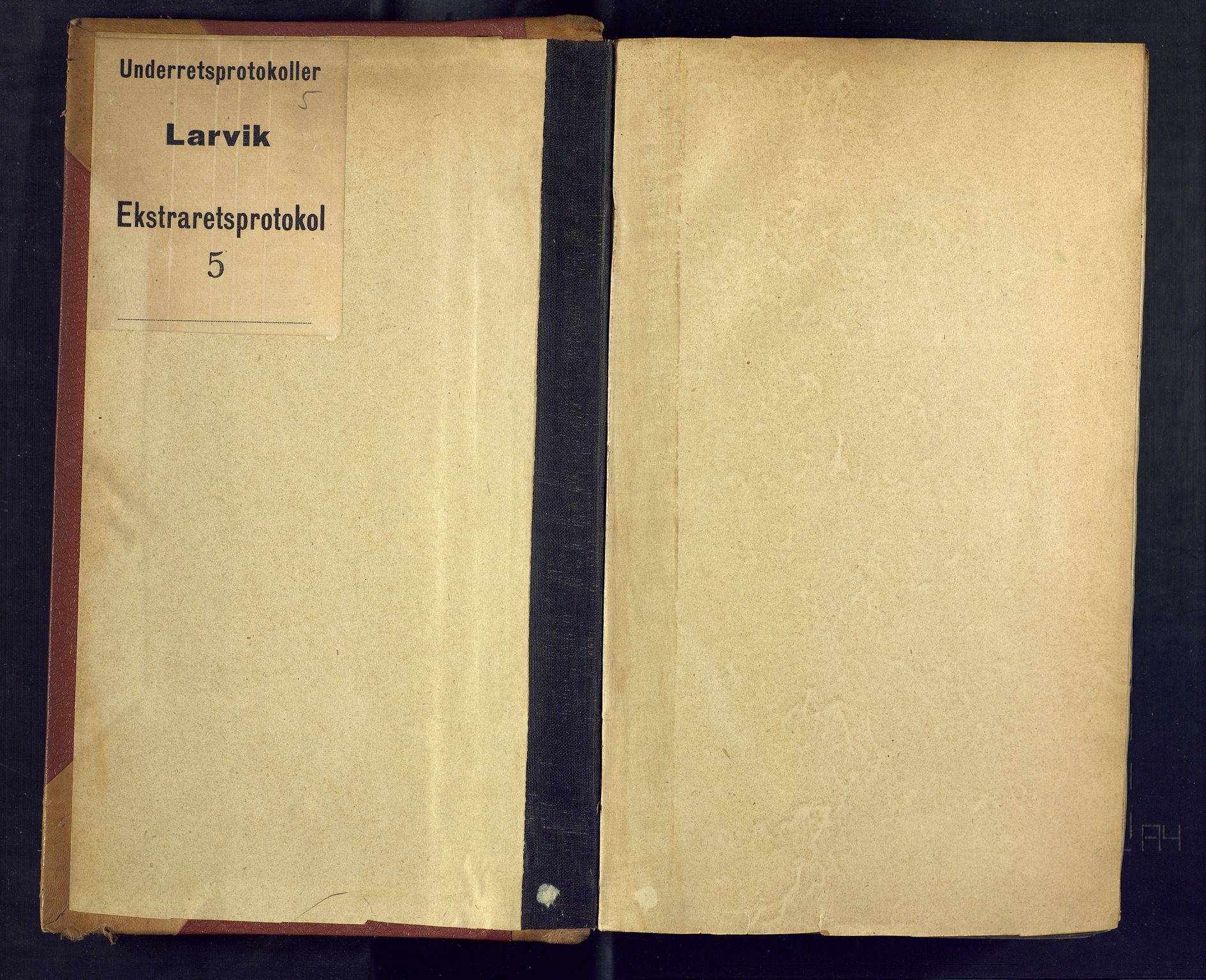 Larvik sorenskriveri, SAKO/A-83/F/Fc/L0005: Ekstrarettsprotokoll, 1839-1843
