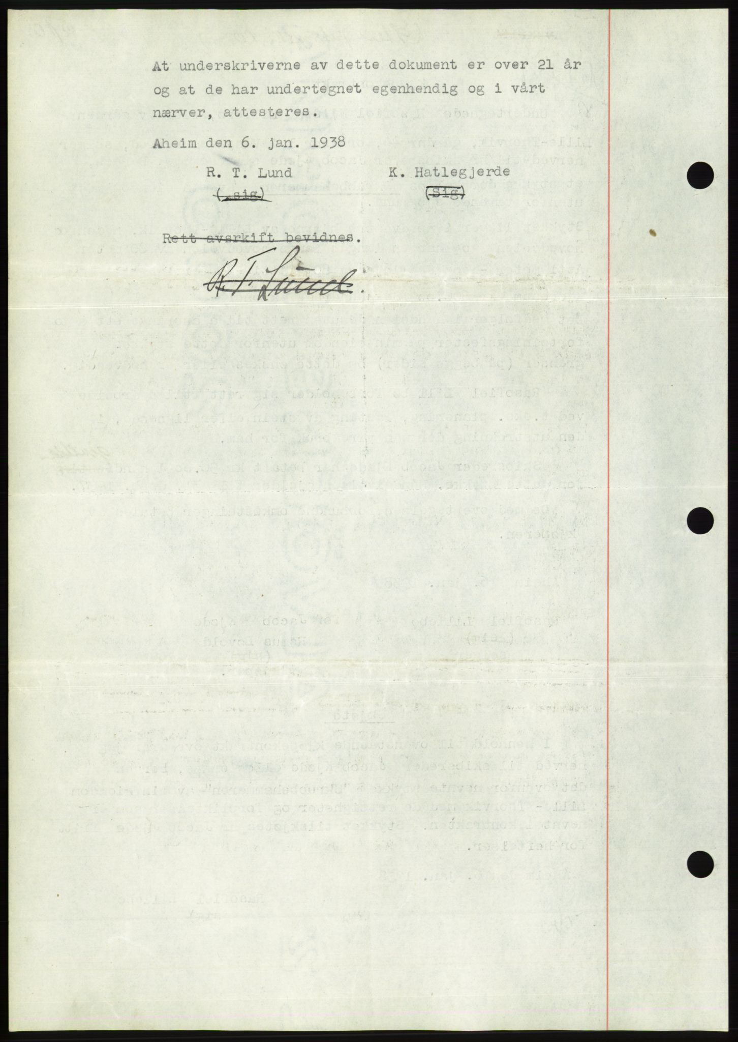 Søre Sunnmøre sorenskriveri, AV/SAT-A-4122/1/2/2C/L0064: Pantebok nr. 58, 1937-1938, Dagboknr: 130/1938