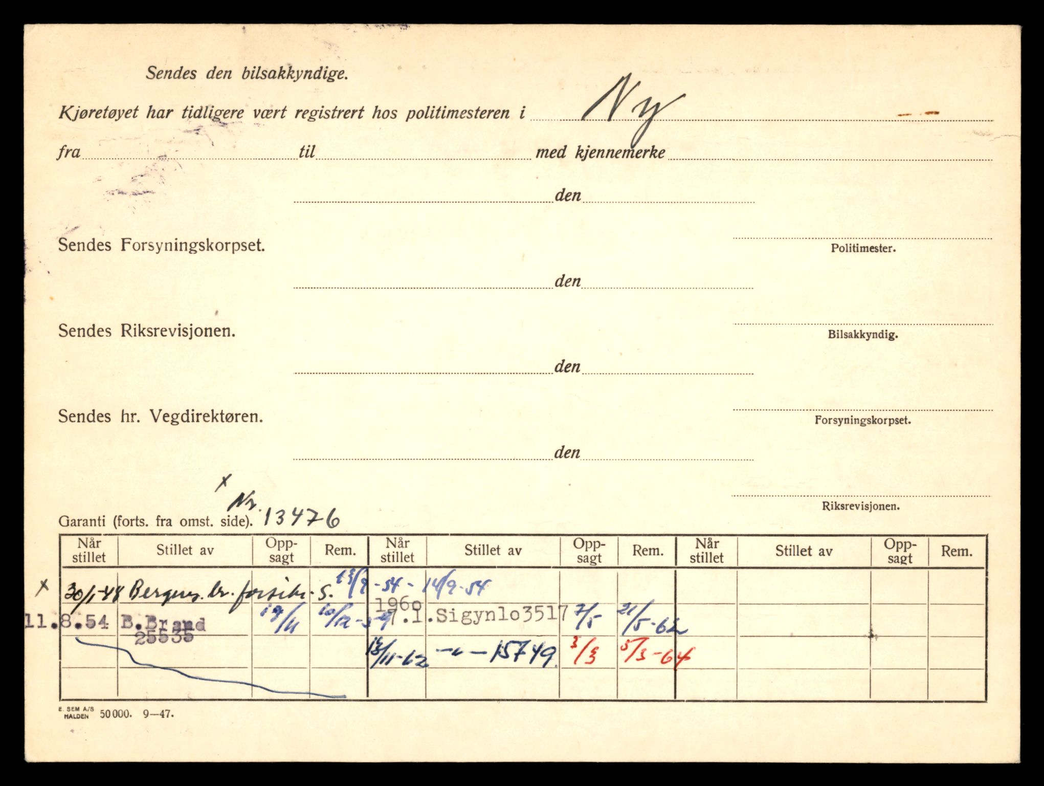 Møre og Romsdal vegkontor - Ålesund trafikkstasjon, AV/SAT-A-4099/F/Fe/L0035: Registreringskort for kjøretøy T 12653 - T 12829, 1927-1998, s. 1161
