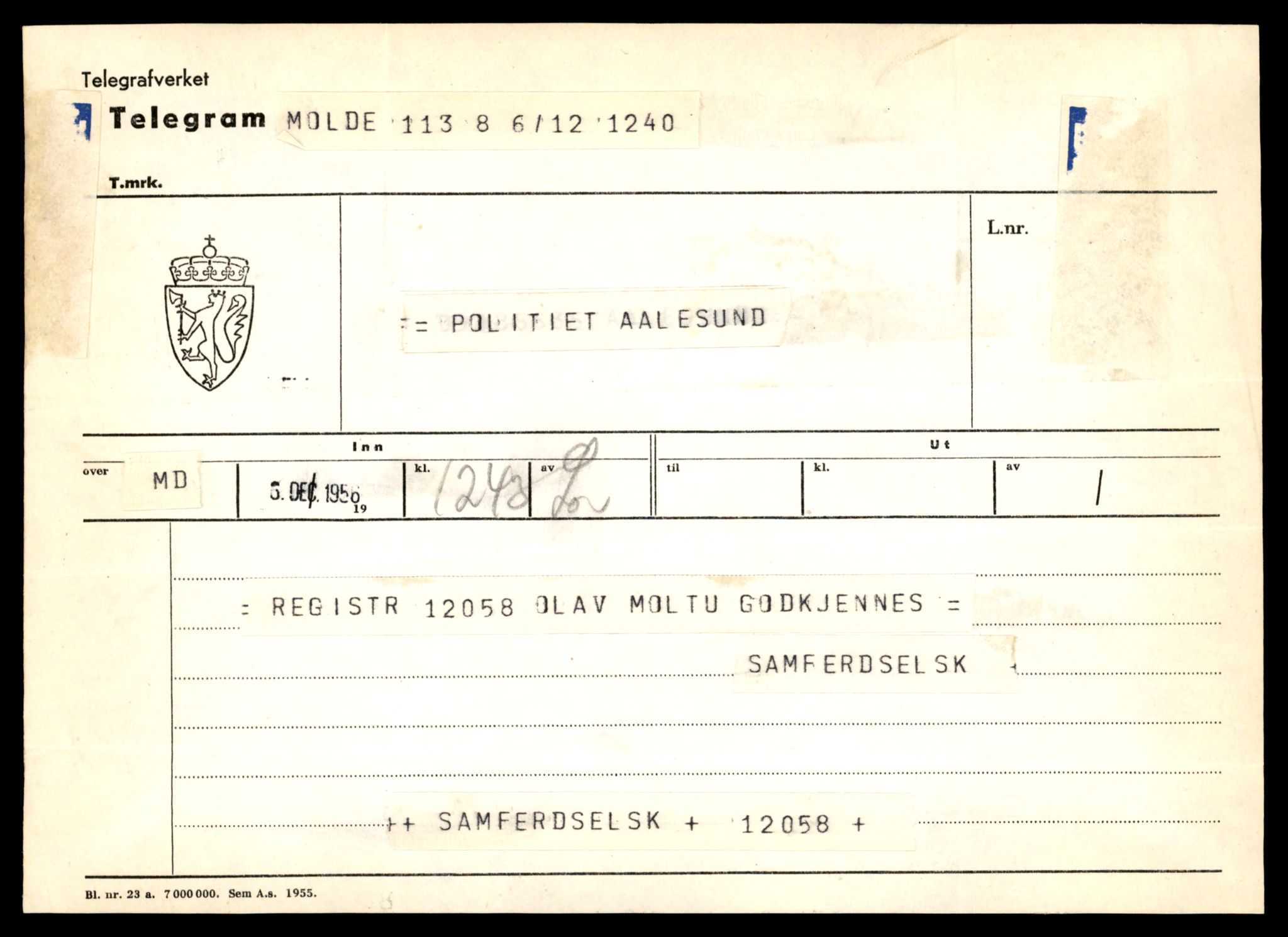 Møre og Romsdal vegkontor - Ålesund trafikkstasjon, AV/SAT-A-4099/F/Fe/L0032: Registreringskort for kjøretøy T 11997 - T 12149, 1927-1998, s. 1623