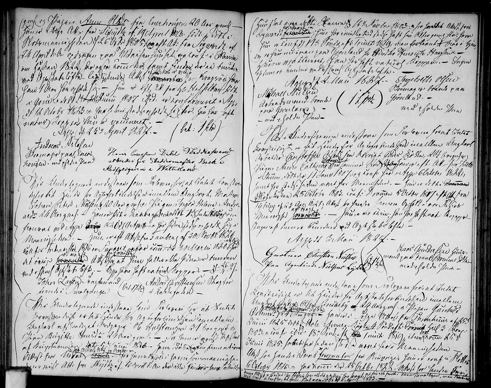 Aker prestekontor kirkebøker, AV/SAO-A-10861/L/L0004: Forlovererklæringer nr. 4, 1778-1831