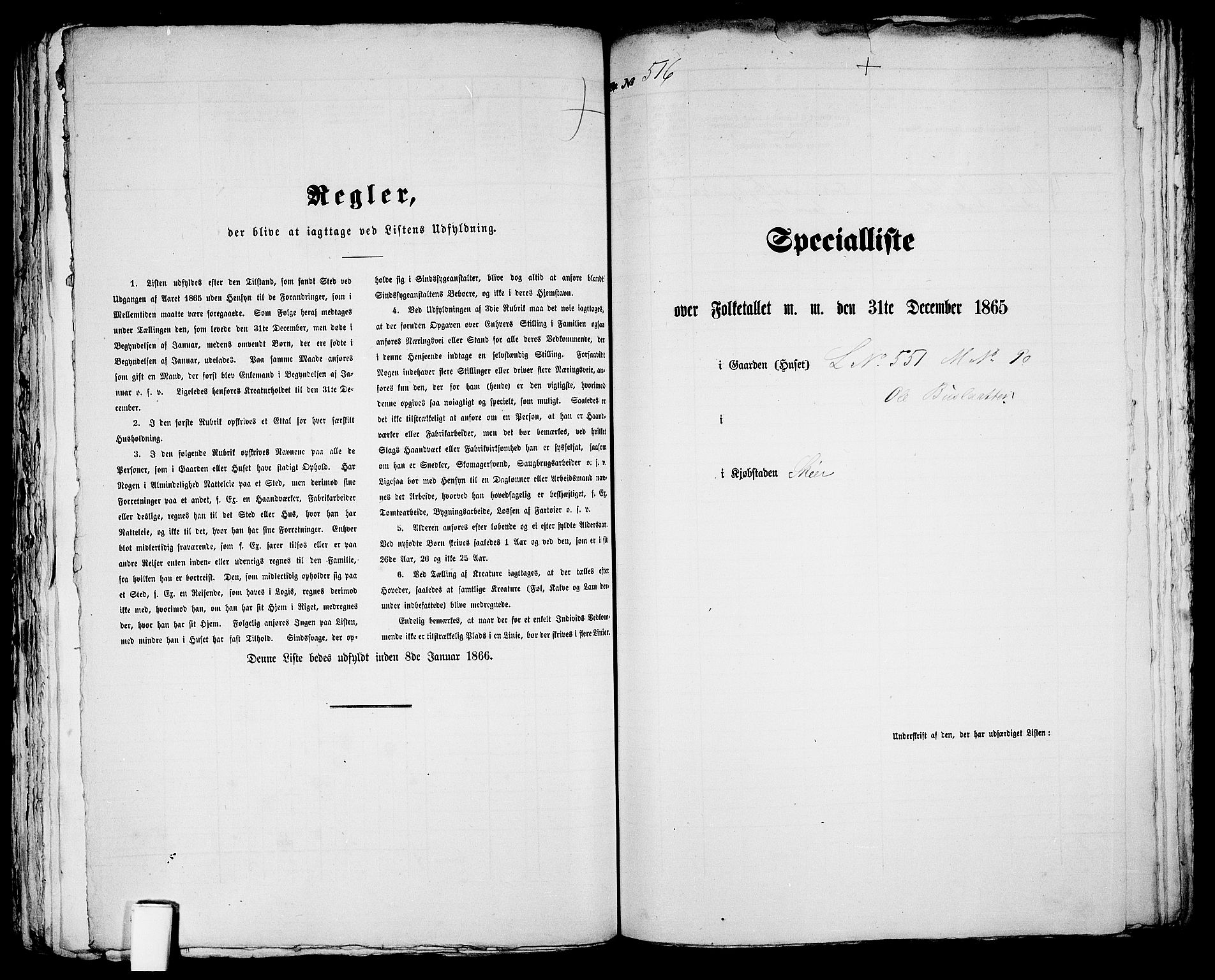RA, Folketelling 1865 for 0806P Skien prestegjeld, 1865, s. 1057